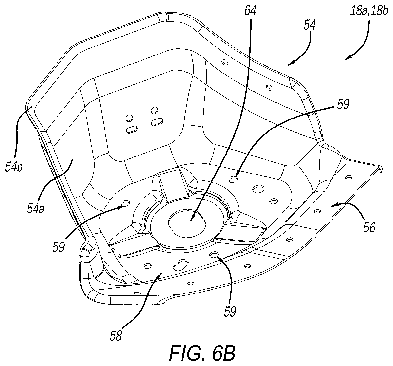 Patent US12479513 Figure 7 – Vehicle structural assembly having strut caps