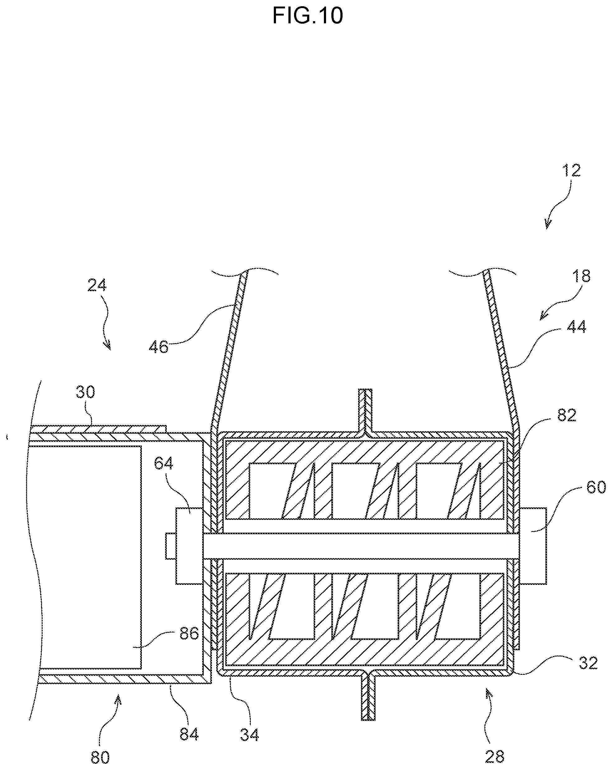 Patent US12479517 Figure 10 – Vehicle body structure