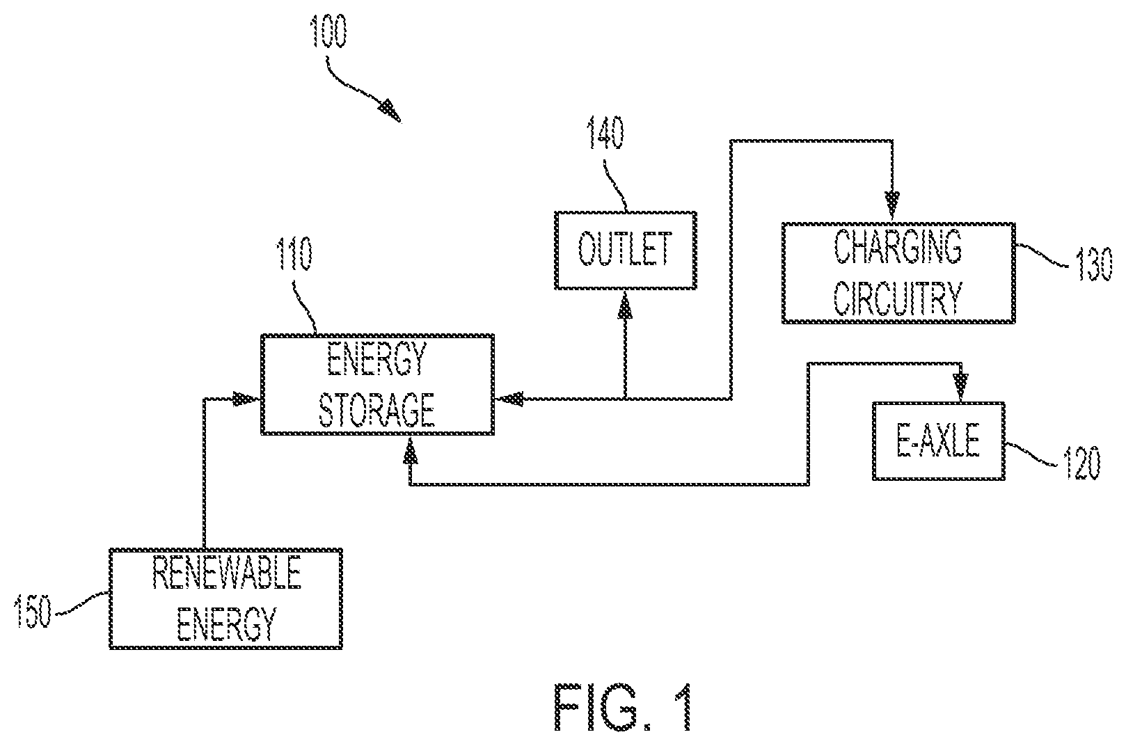 Patent US12479526 Figure 1 – Systems, methods, and apparatus for e-drive kit for trailers