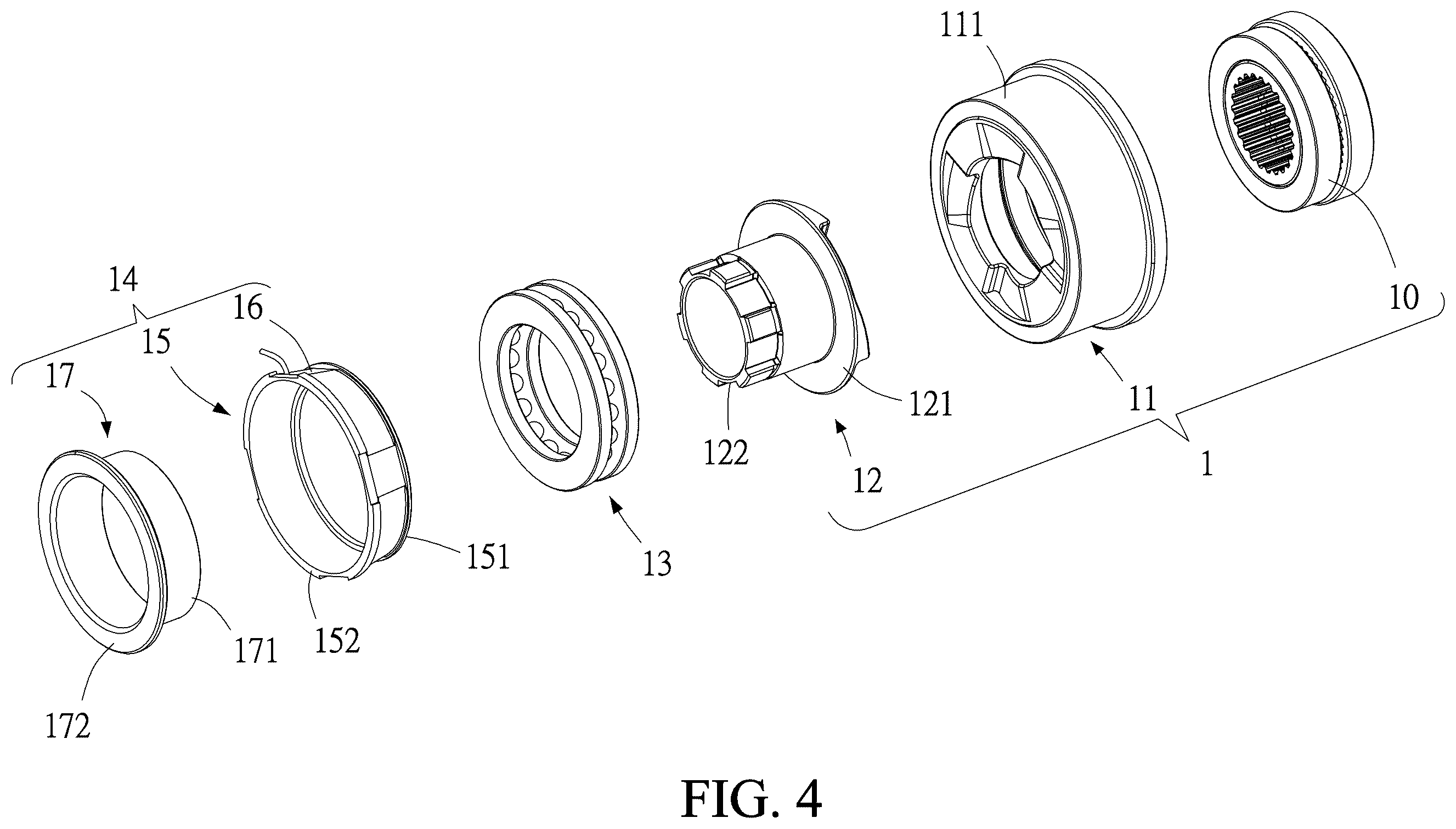 Patent US12479533 Figure 4 – Pedal force detection mechanism for electric-assisted bicycle