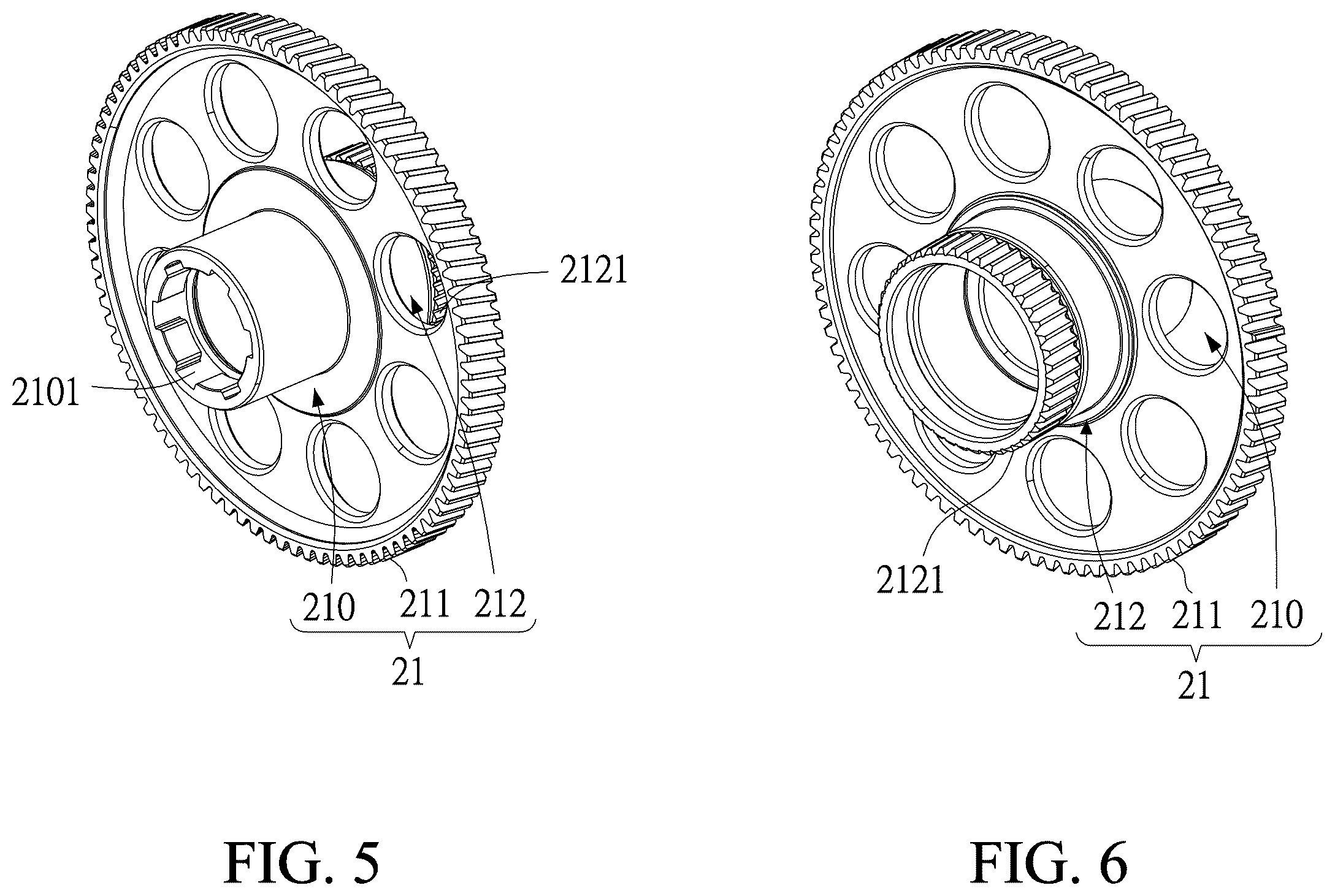 Patent US12479533 Figure 5 – Pedal force detection mechanism for electric-assisted bicycle