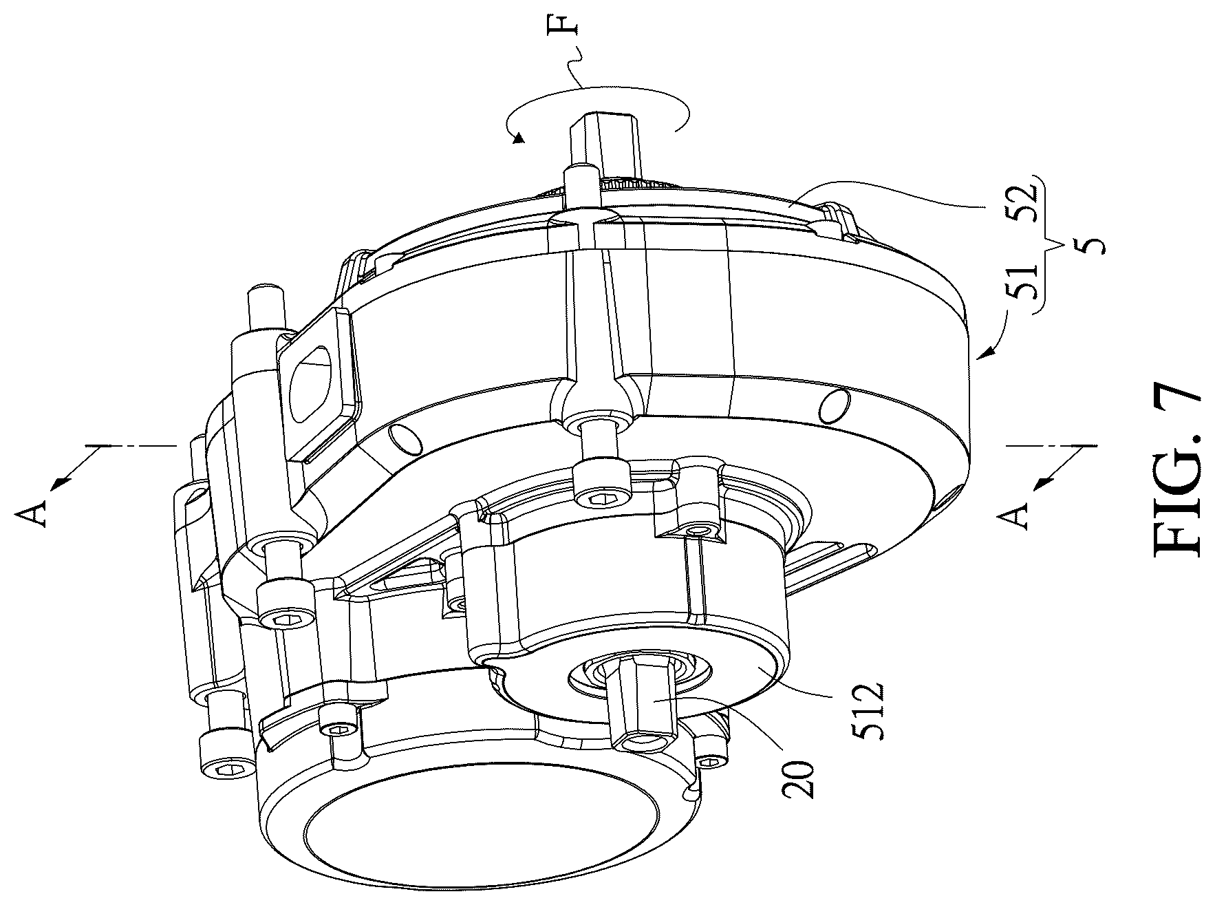Patent US12479533 Figure 6 – Pedal force detection mechanism for electric-assisted bicycle
