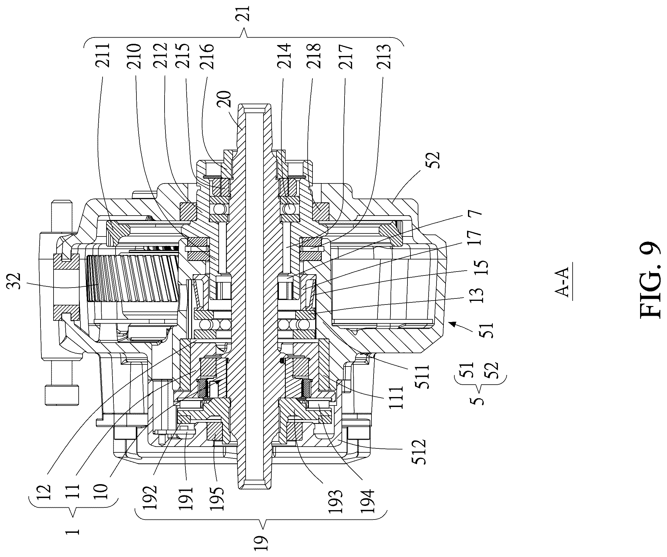 Patent US12479533 Figure 8 – Pedal force detection mechanism for electric-assisted bicycle