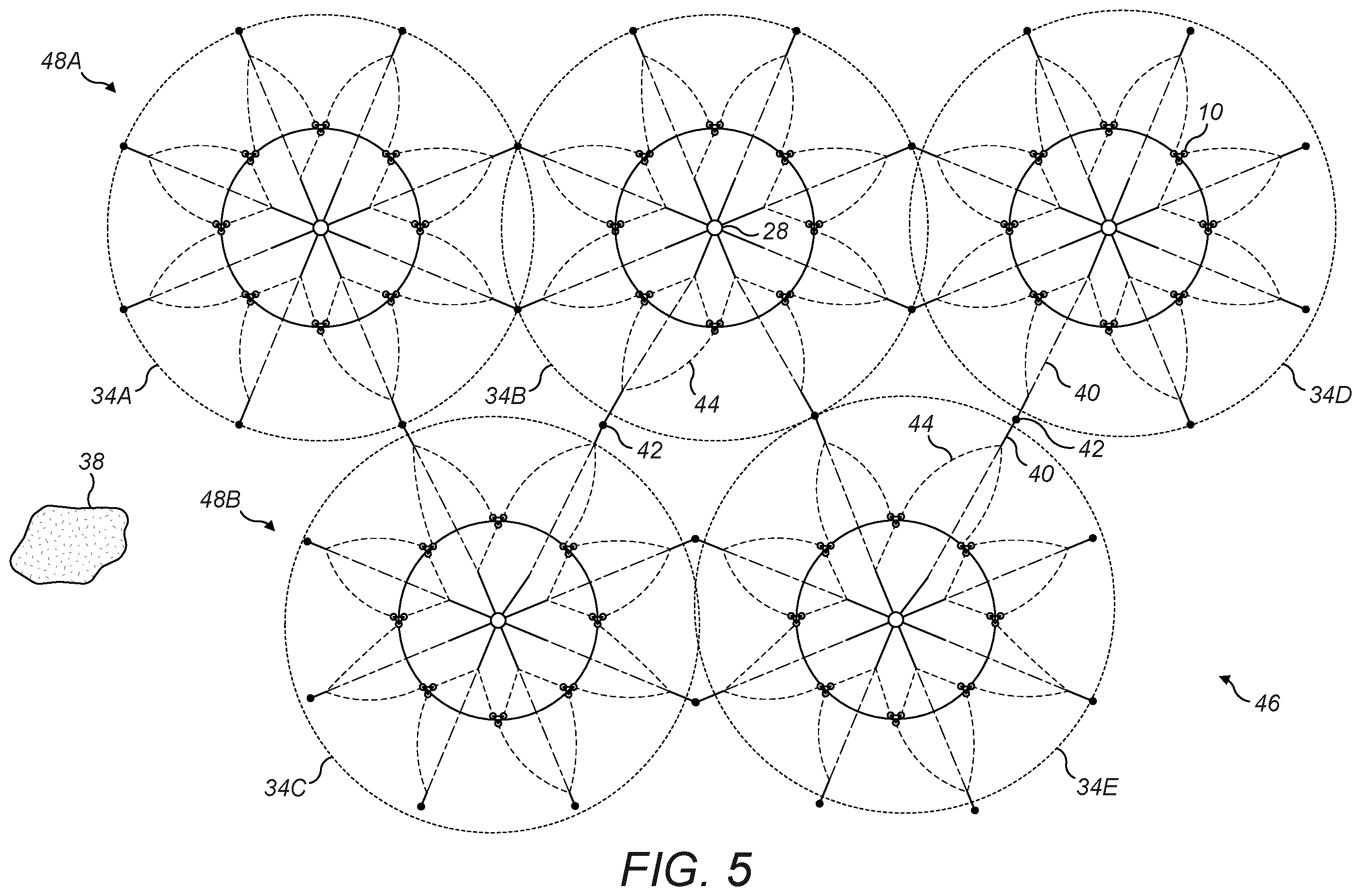 Patent US12479536 Figure 5 – Generation of electrical power offshore
