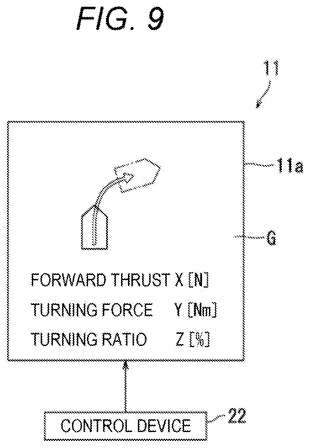 Patent US12479547 Figure 9 – Ship maneuvering device and ship