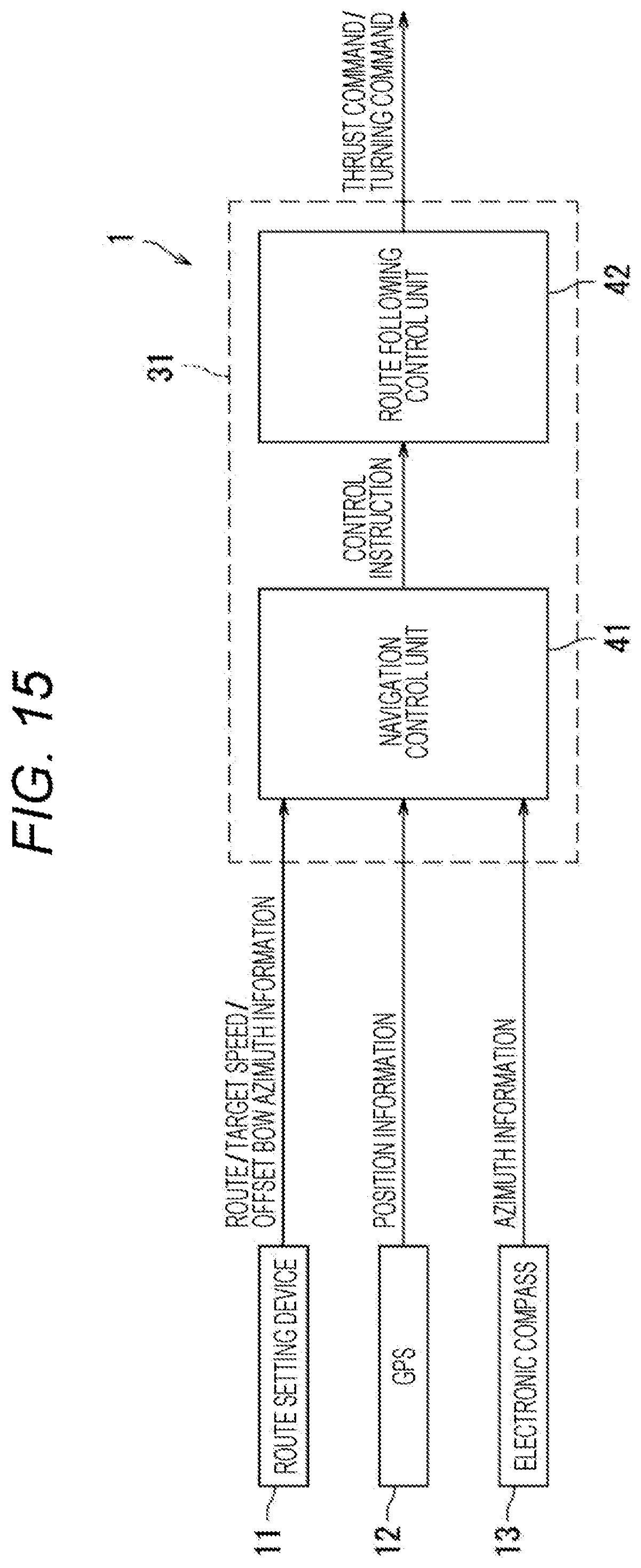 Patent US12479547 Figure 13 – Ship maneuvering device and ship