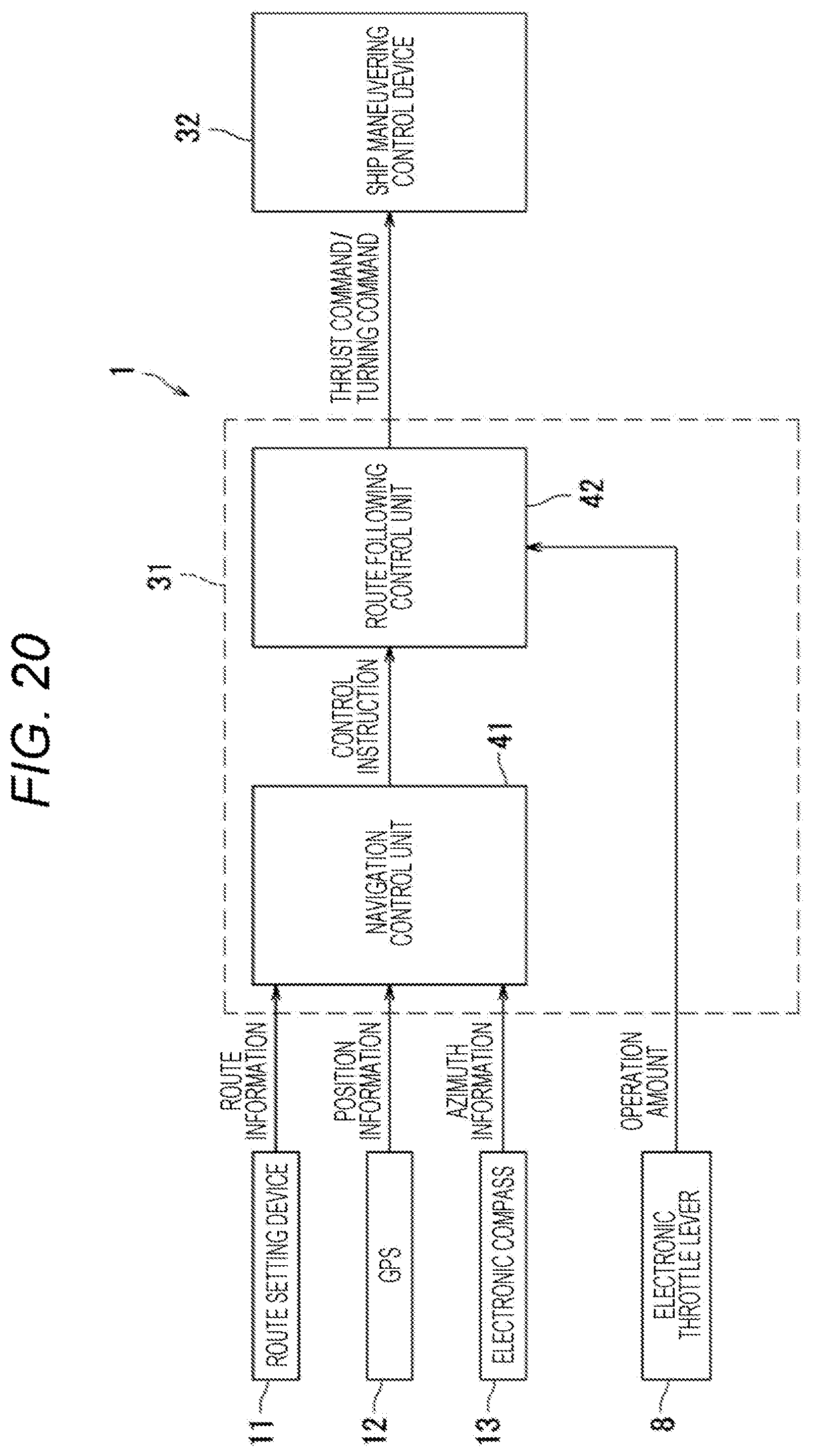 Patent US12479547 Figure 17 – Ship maneuvering device and ship