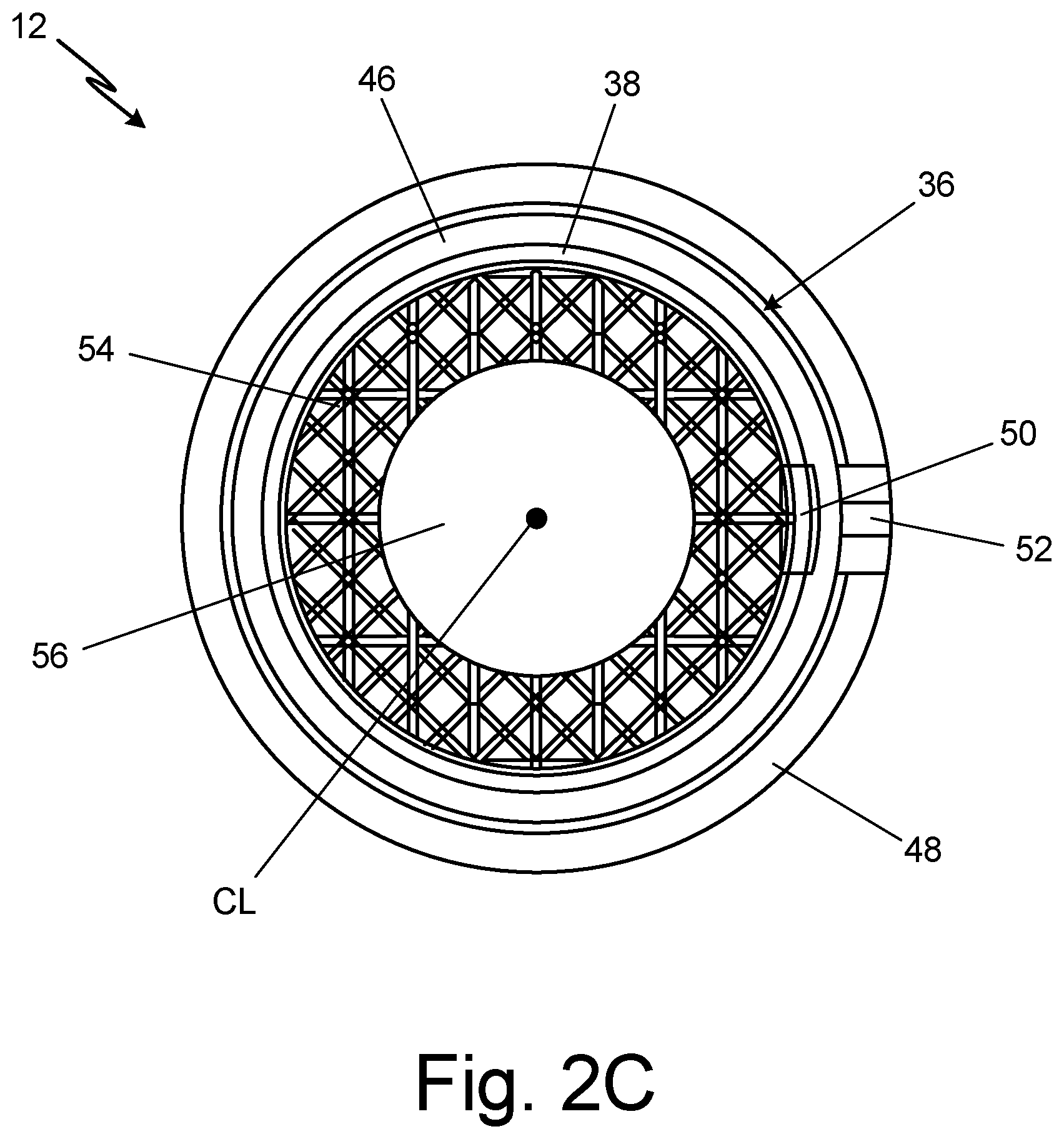 Patent US12479583 Figure 5 – Air data probe electronics housing with retention features