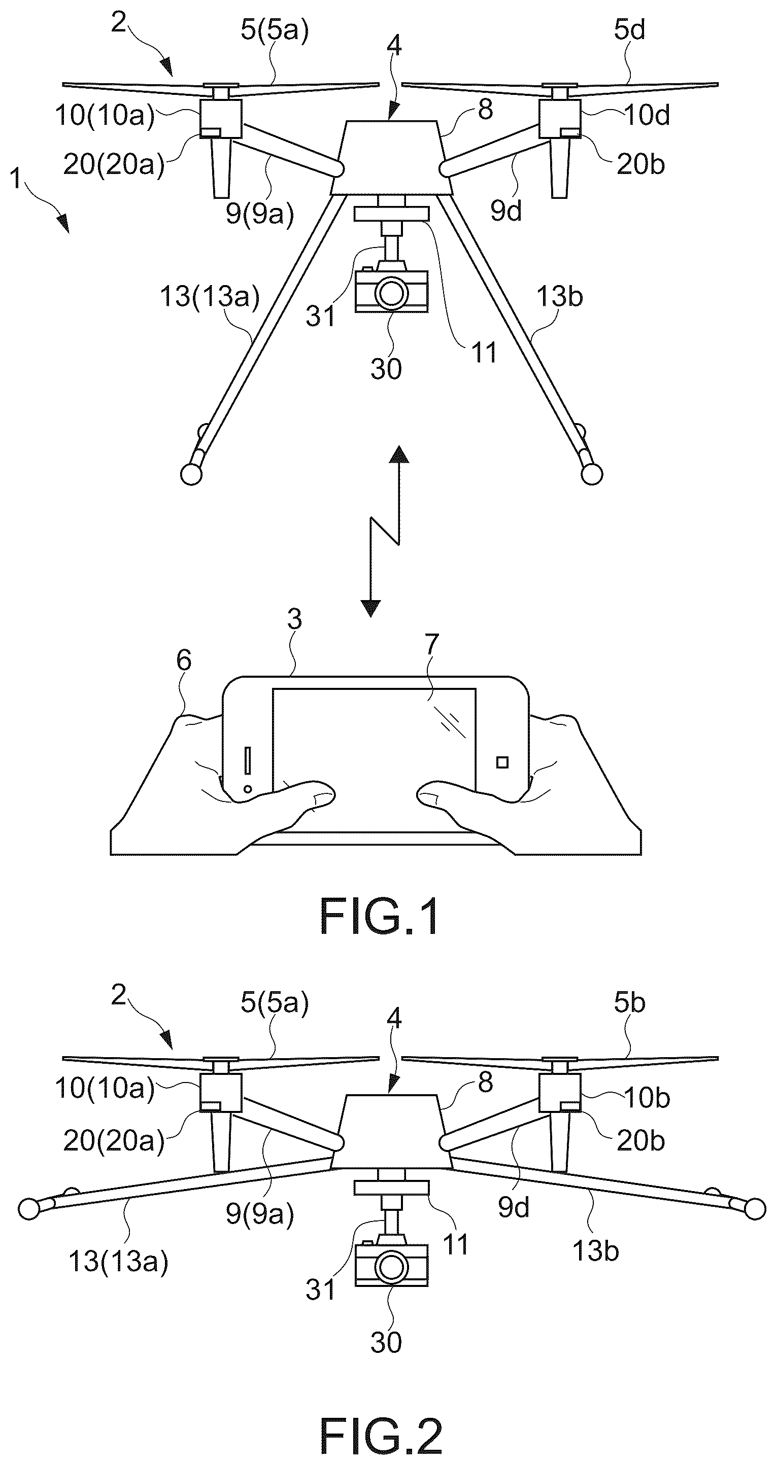Patent US12479597 Figure 1 – Movable object, notification method, and notification system