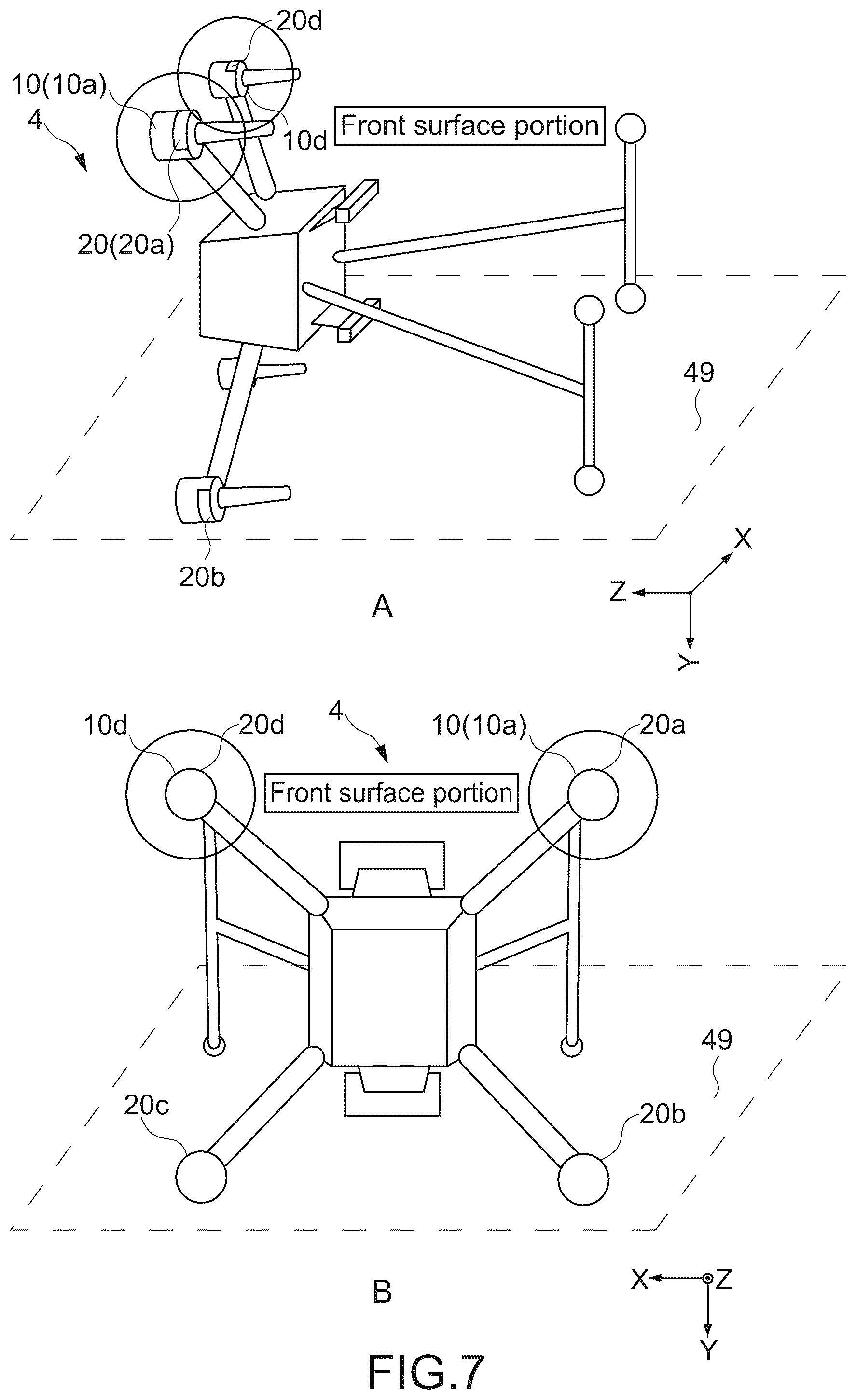 Patent US12479597 Figure 5 – Movable object, notification method, and notification system
