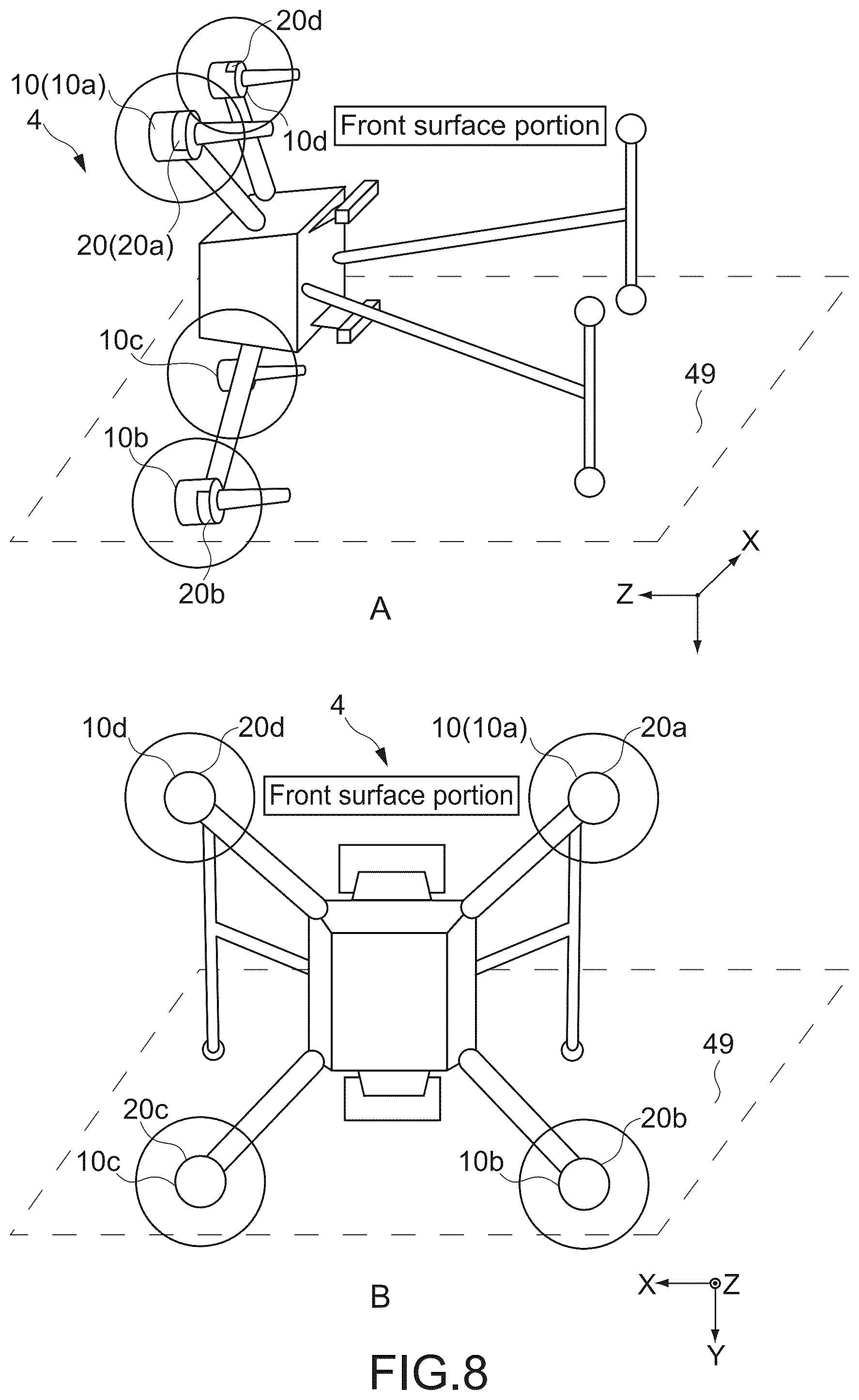 Patent US12479597 Figure 6 – Movable object, notification method, and notification system