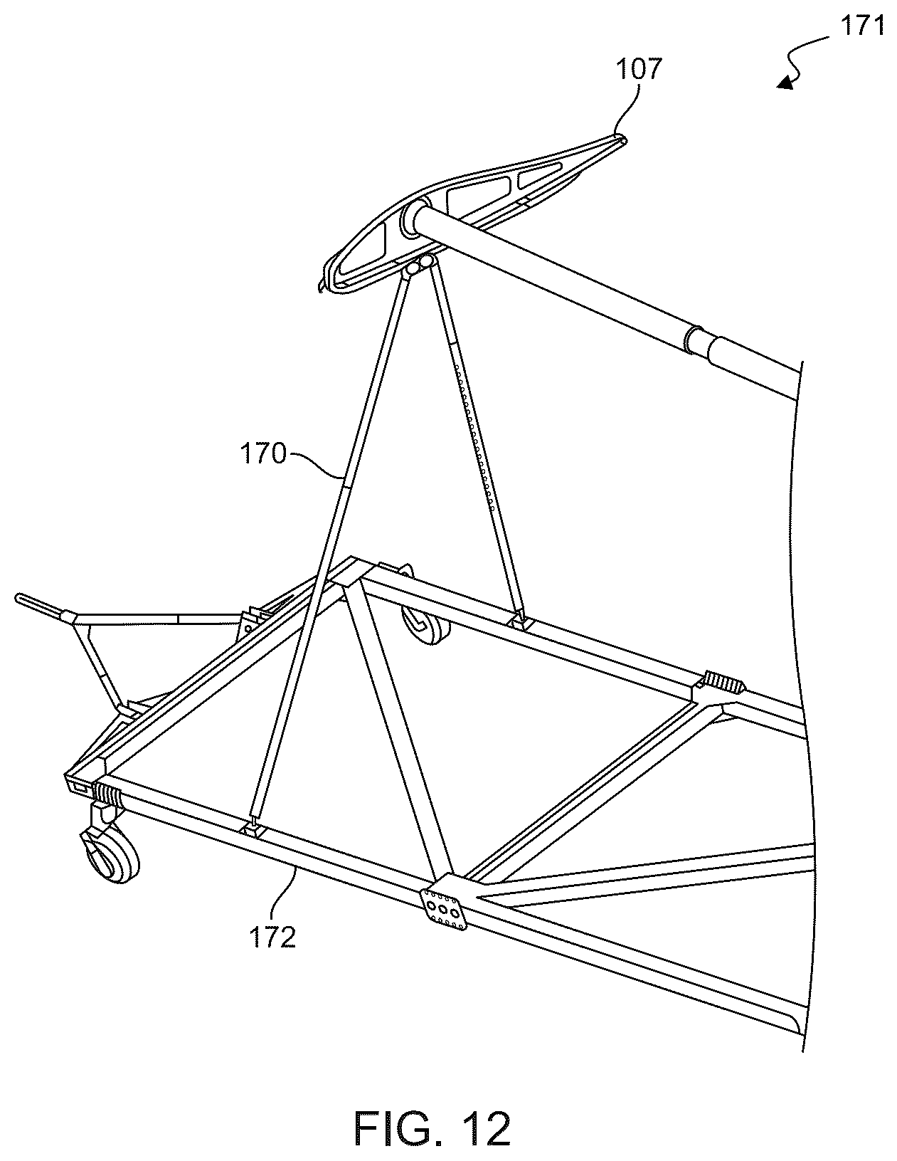 Patent US12479600 Figure 12 – Ground support equipment for a high altitude long endurance aircraft