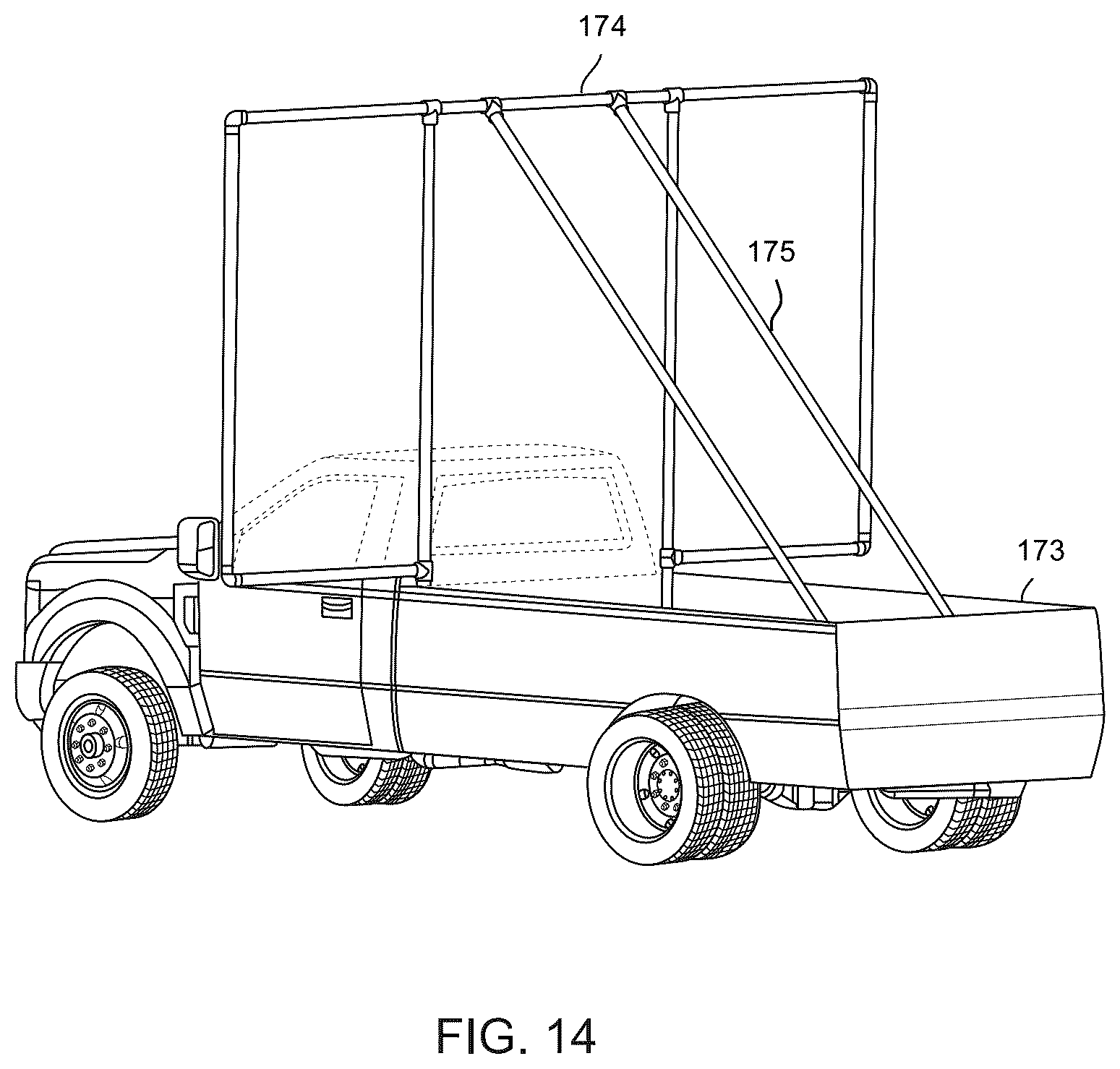 Patent US12479600 Figure 14 – Ground support equipment for a high altitude long endurance aircraft