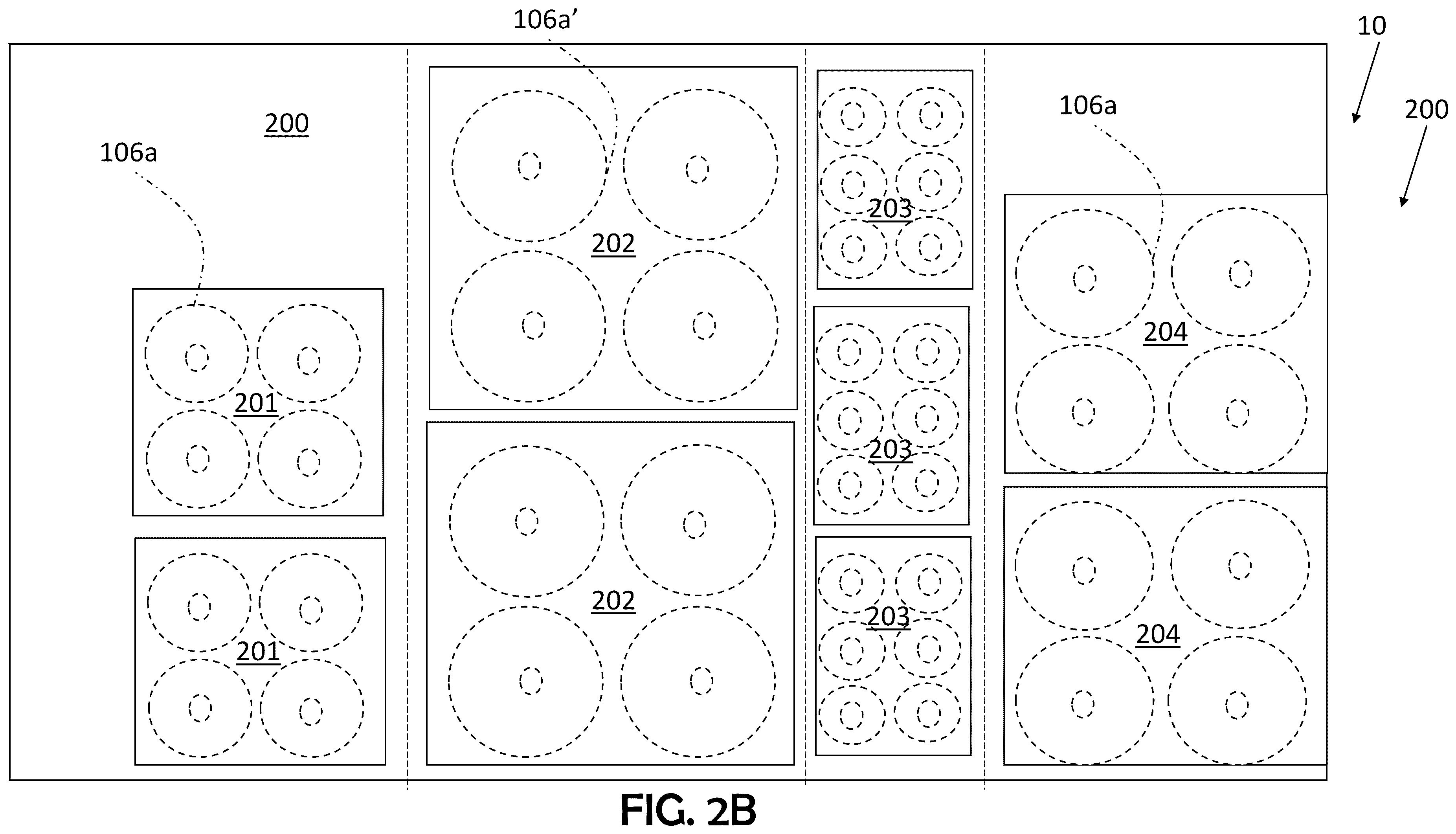 Patent US12479614 Figure 6 – Rolled paper product arrays
