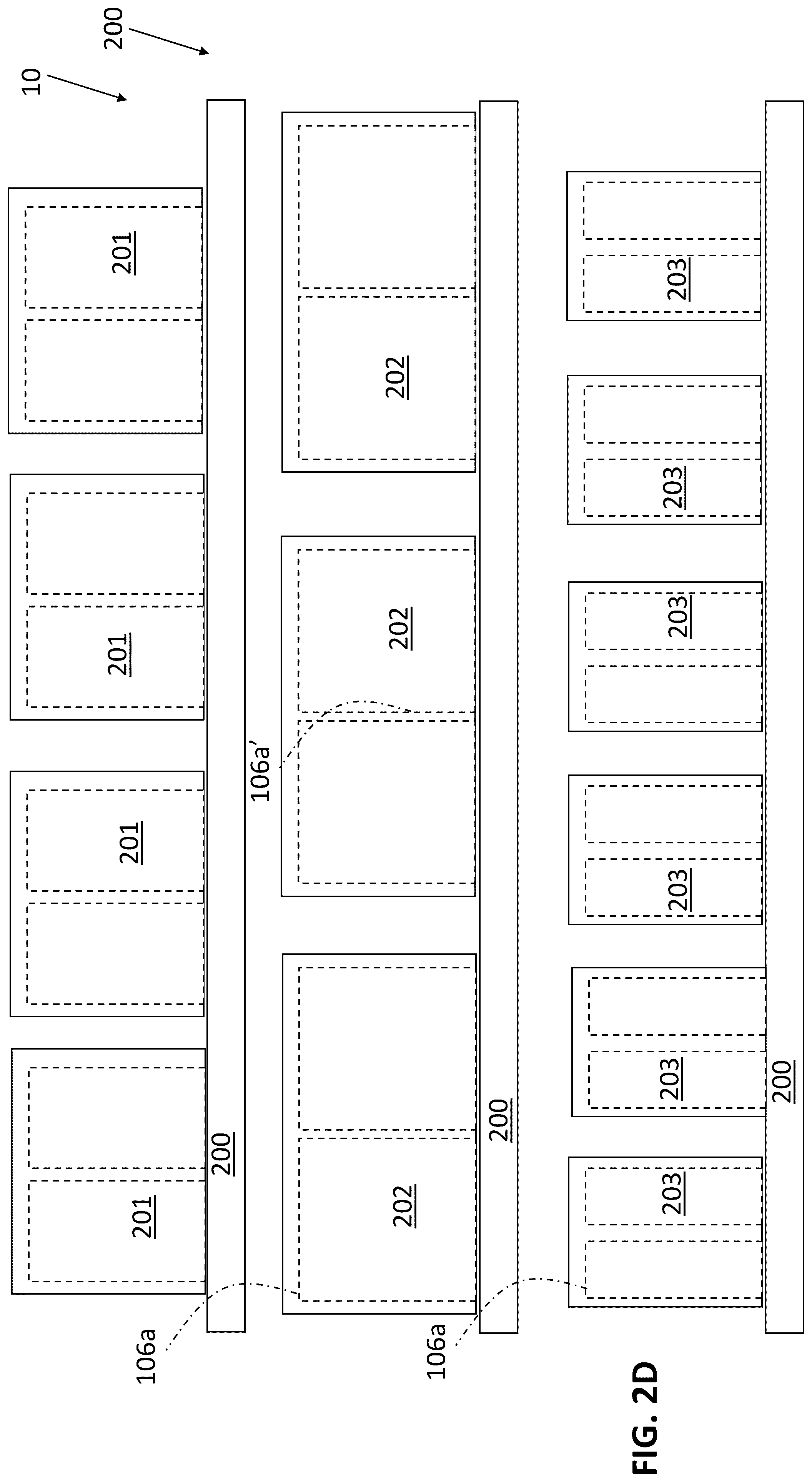 Patent US12479614 Figure 8 – Rolled paper product arrays