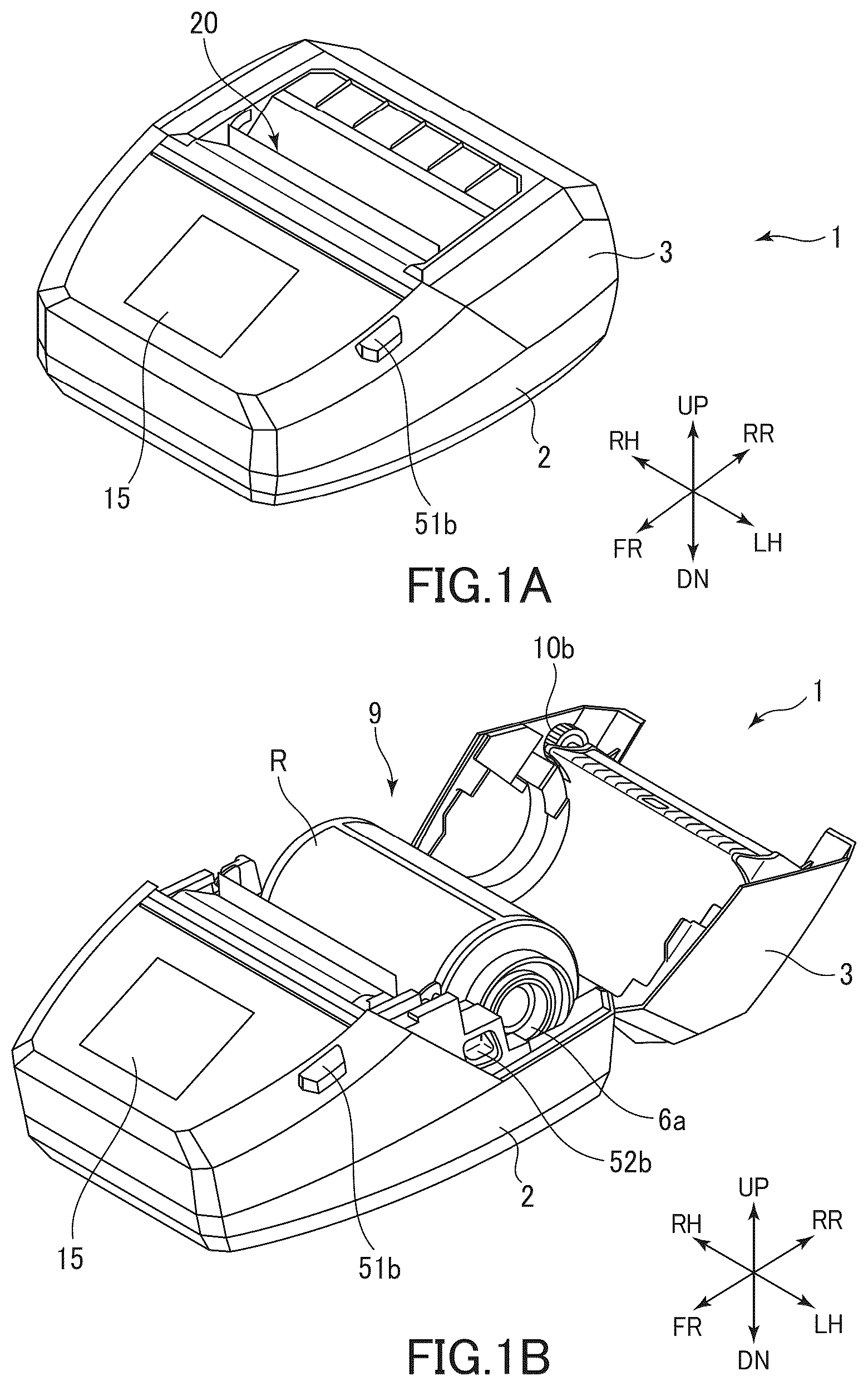 Patent US12479619 Figure 1 – Printer