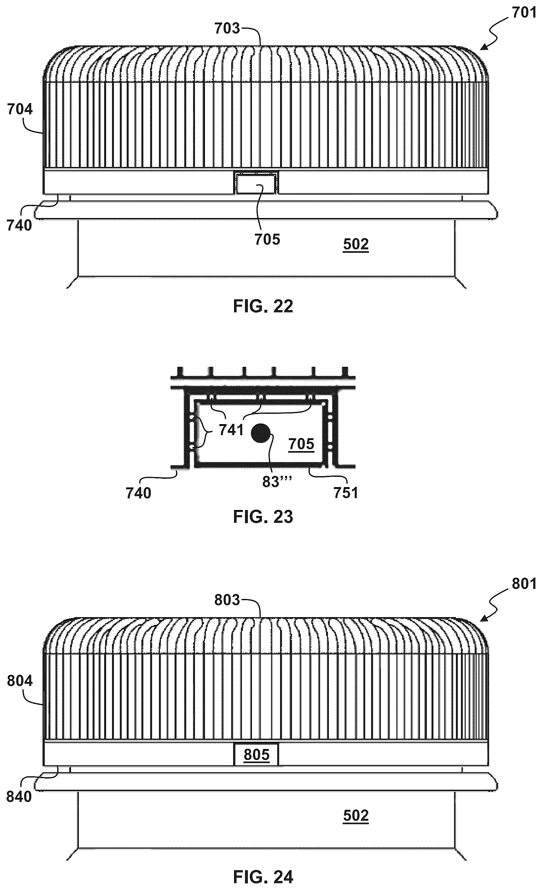 Patent US12479630 Figure 11 – Closures with tamper evidence
