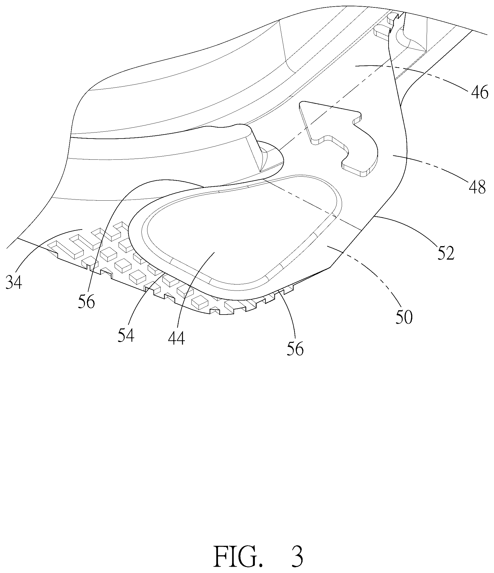 Patent US12479631 Figure 3 – Tamper evident container
