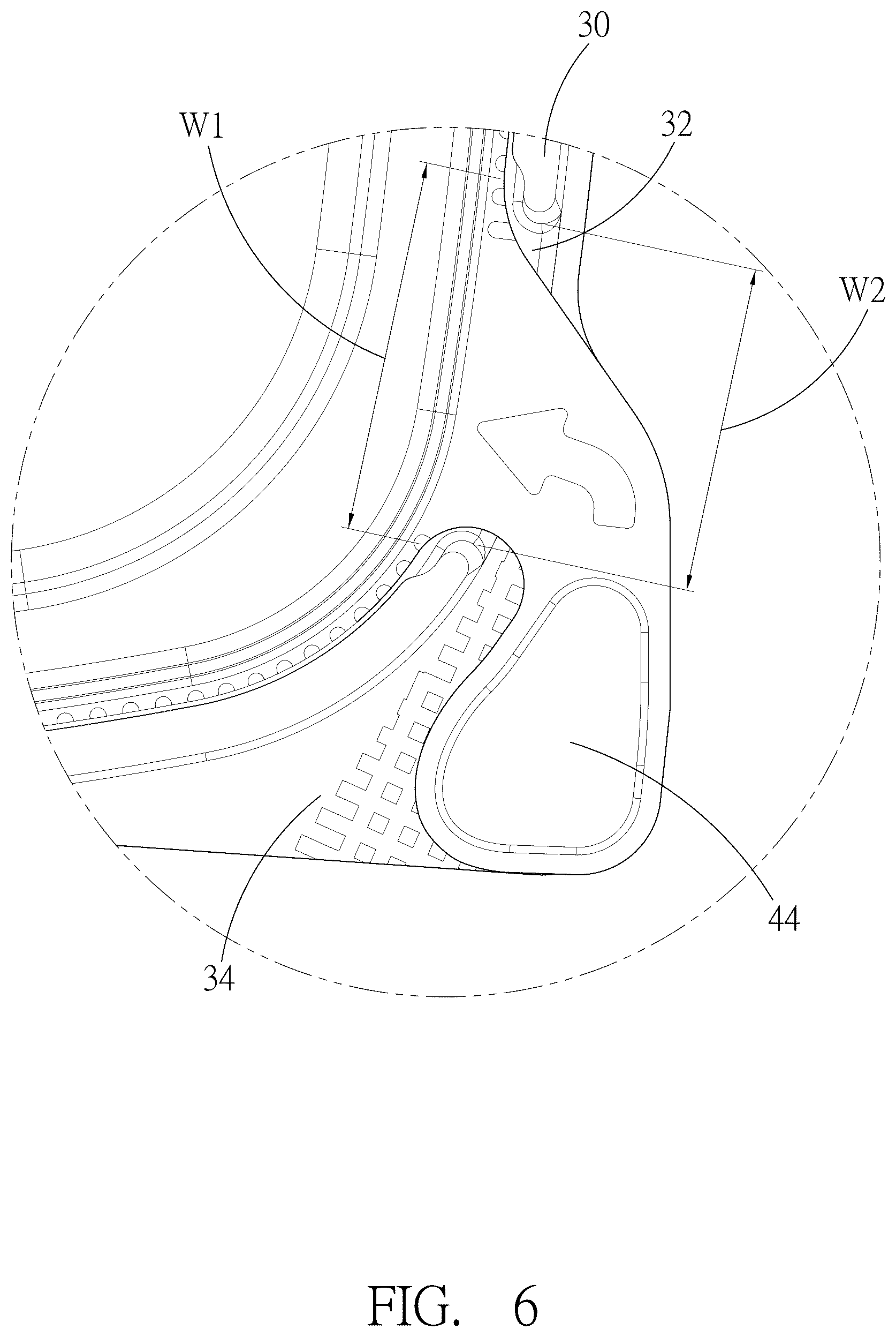 Patent US12479631 Figure 6 – Tamper evident container