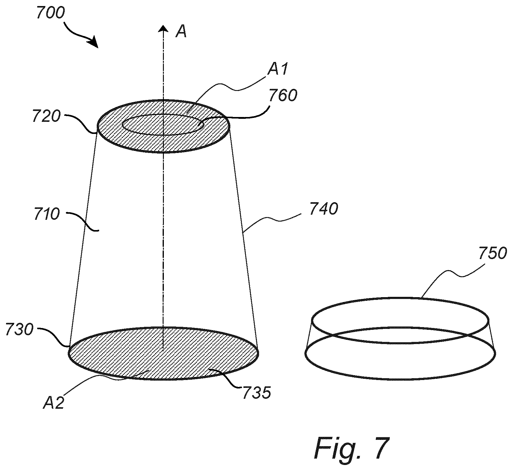 Patent US12479639 Figure 7 – Container