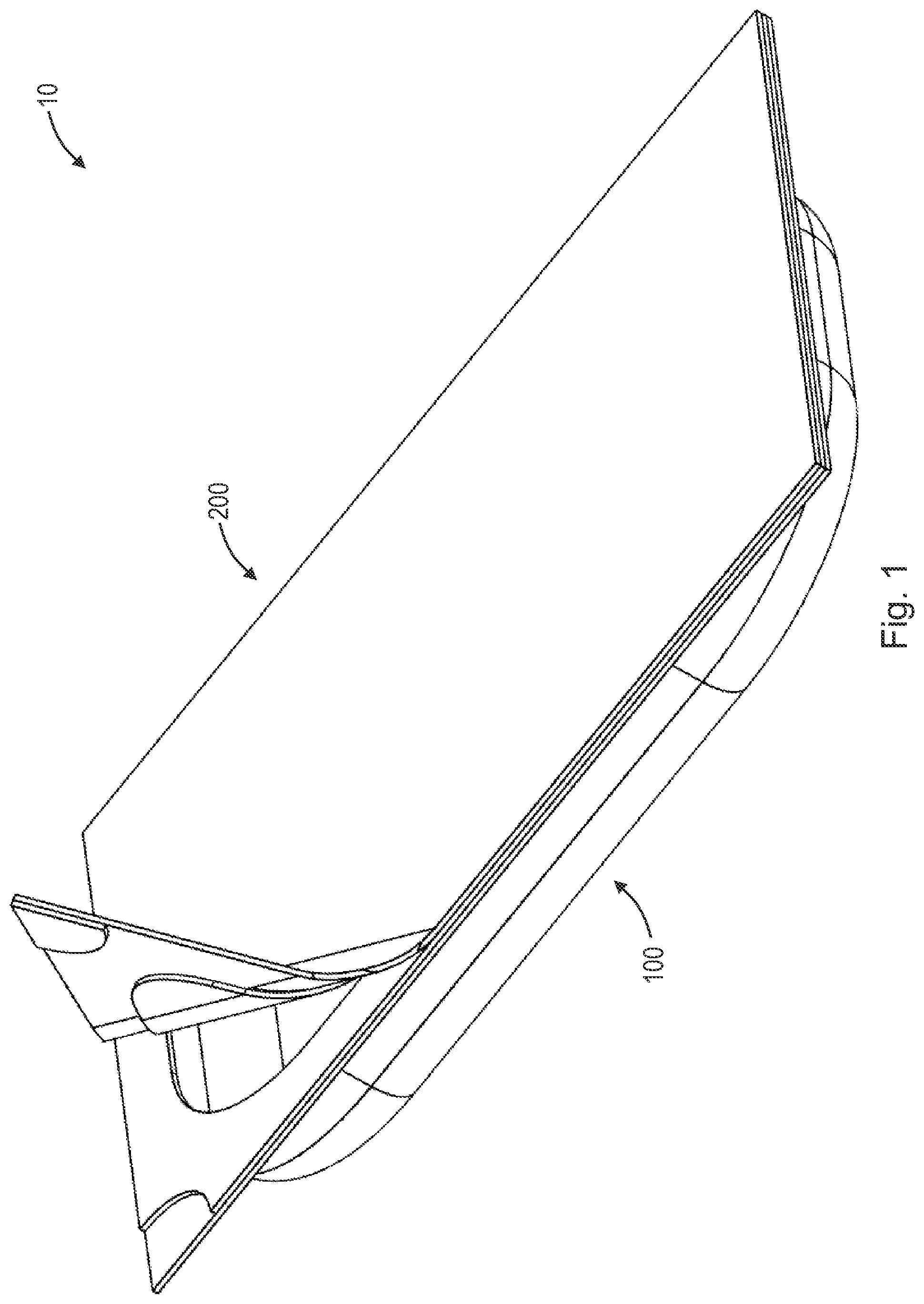 Patent US12479642 Figure 1 – Resealable container