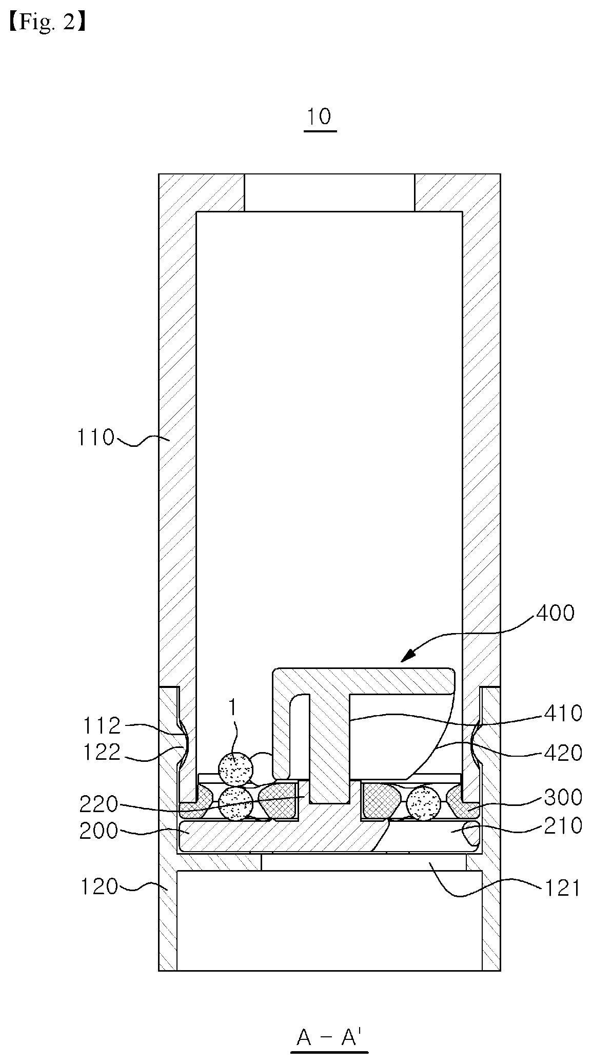 Patent US12479650 Figure 2 – Dispensing container for solid contents