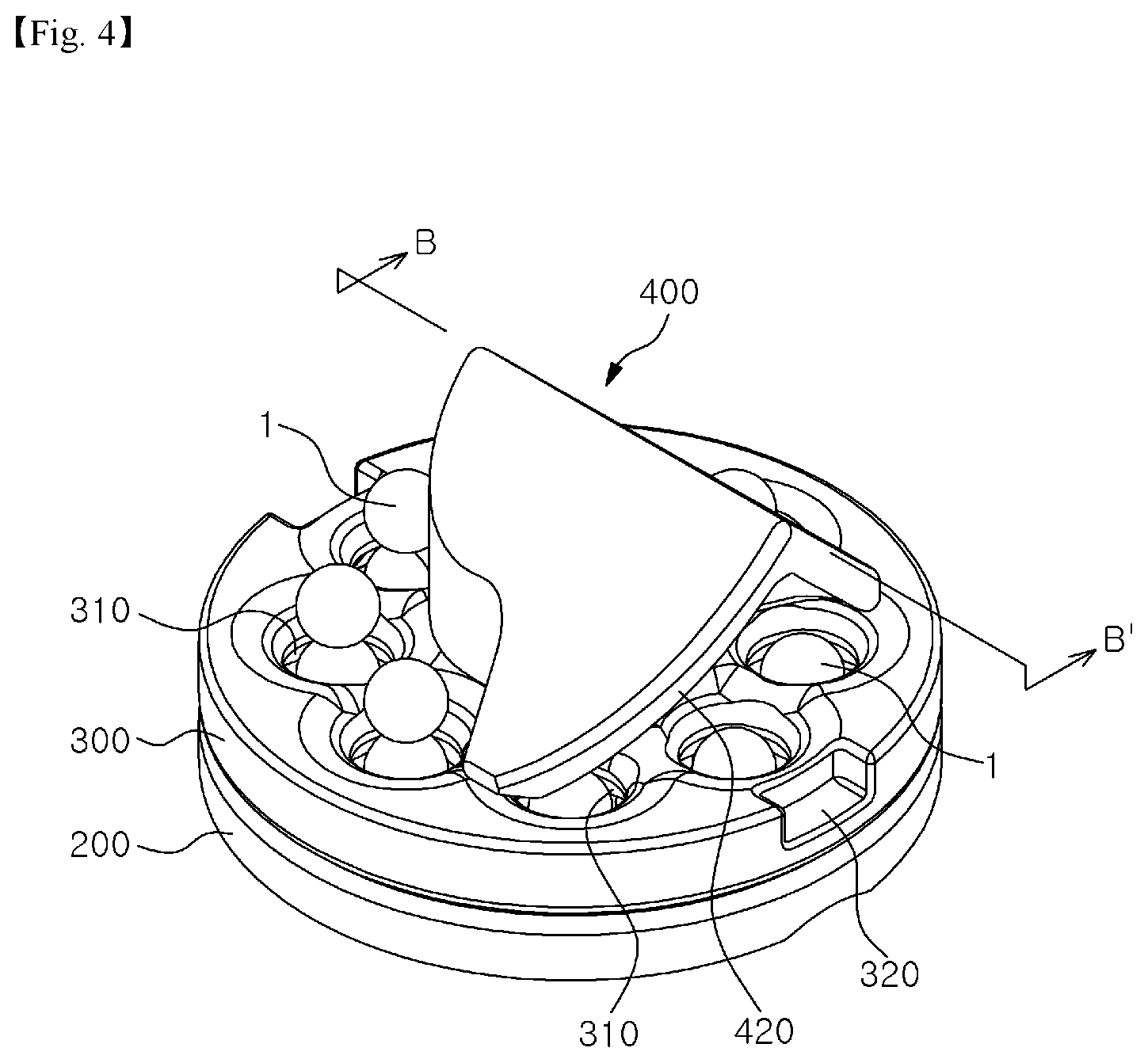 Patent US12479650 Figure 4 – Dispensing container for solid contents