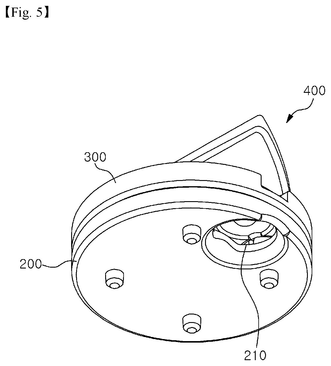 Patent US12479650 Figure 5 – Dispensing container for solid contents