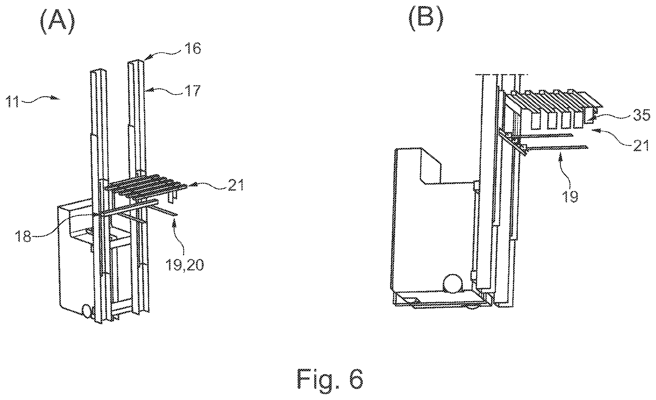 Patent US12479658 Figure 6 – Goods-storage and order-fulfillment system