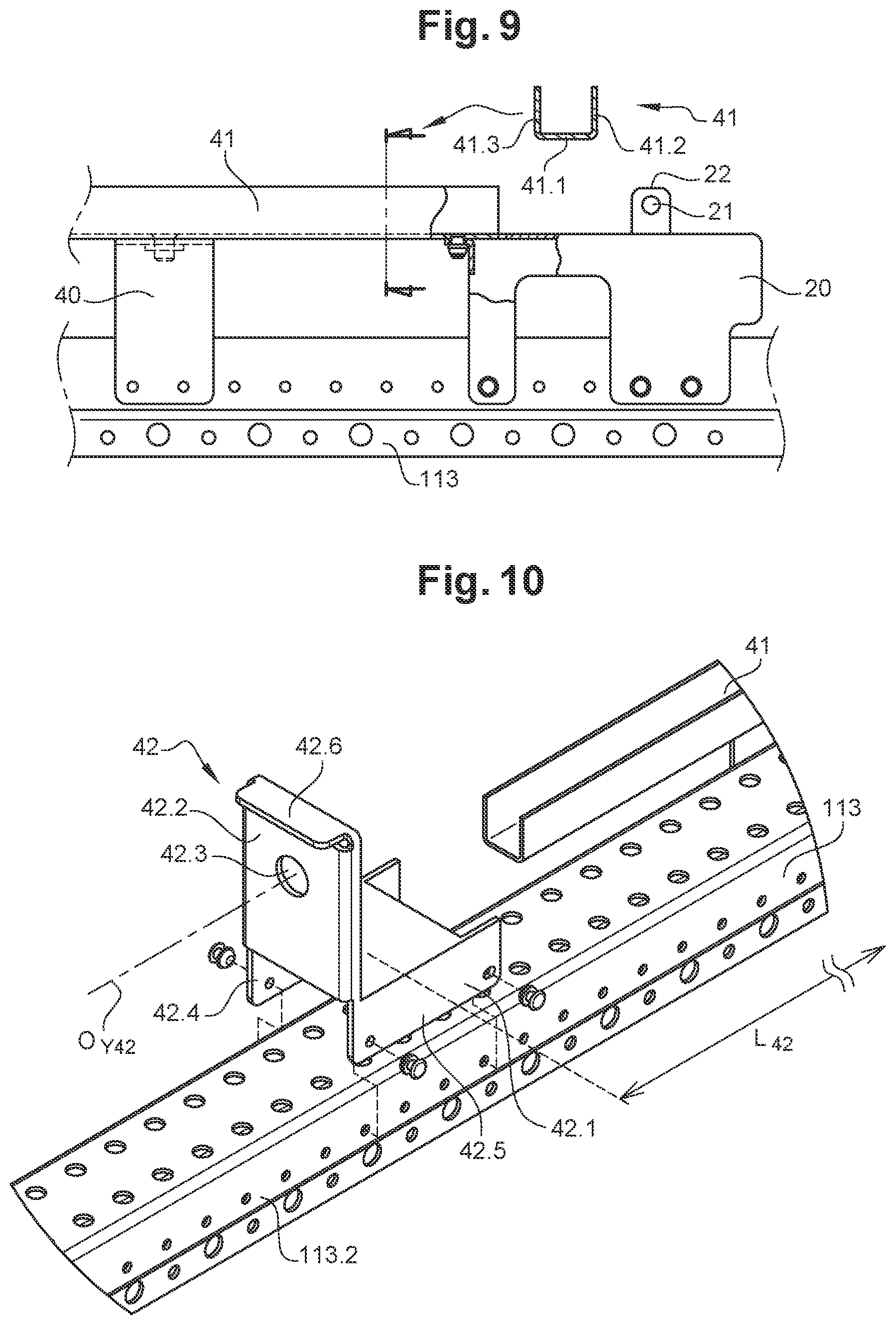 Patent US12479661 Figure 8 – Storage rack with improved capacity