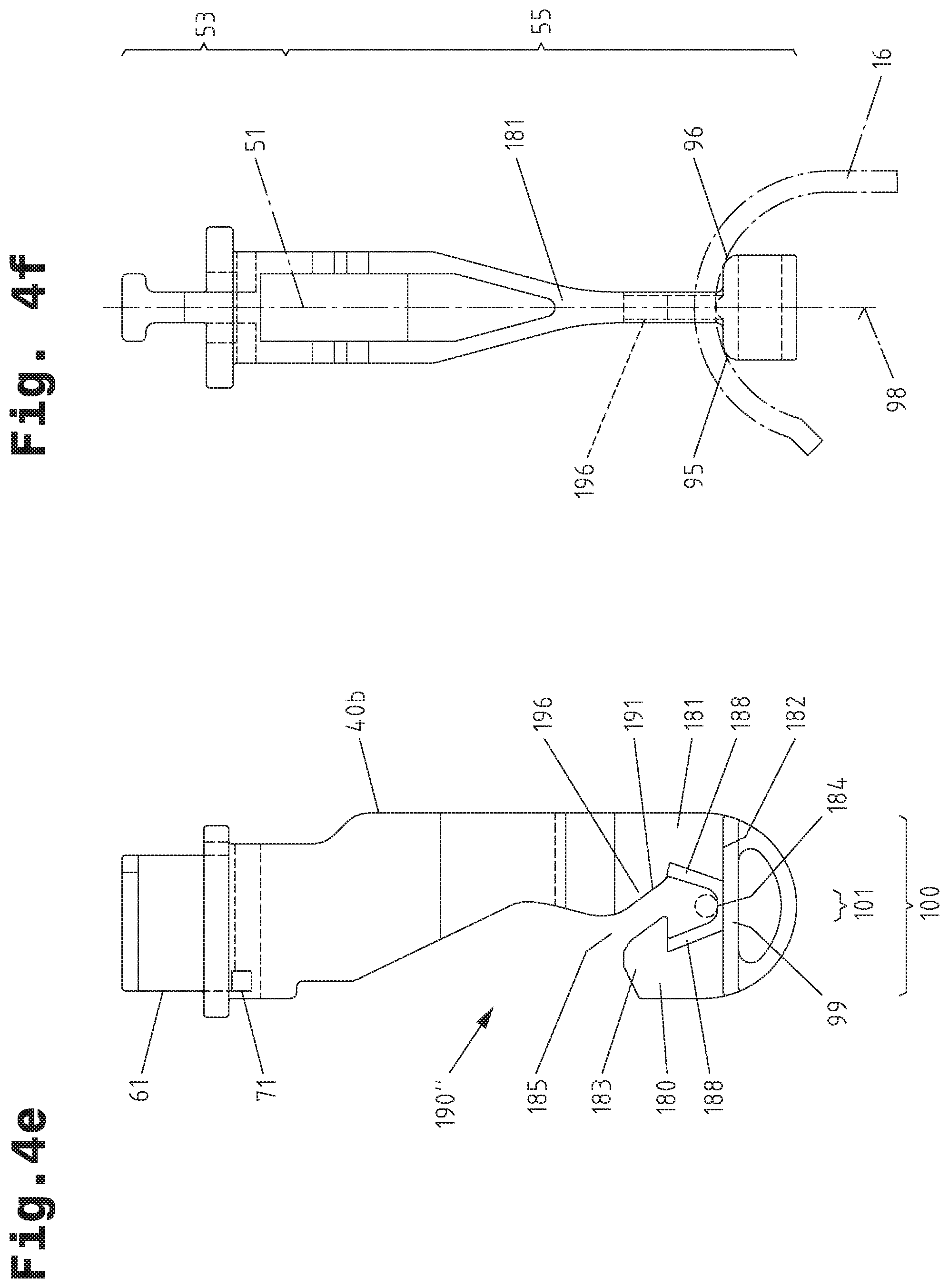Patent US12479666 Figure 8 – Transport carrier system and overhead conveyor device comprising transport carriers for transporting suspended goods