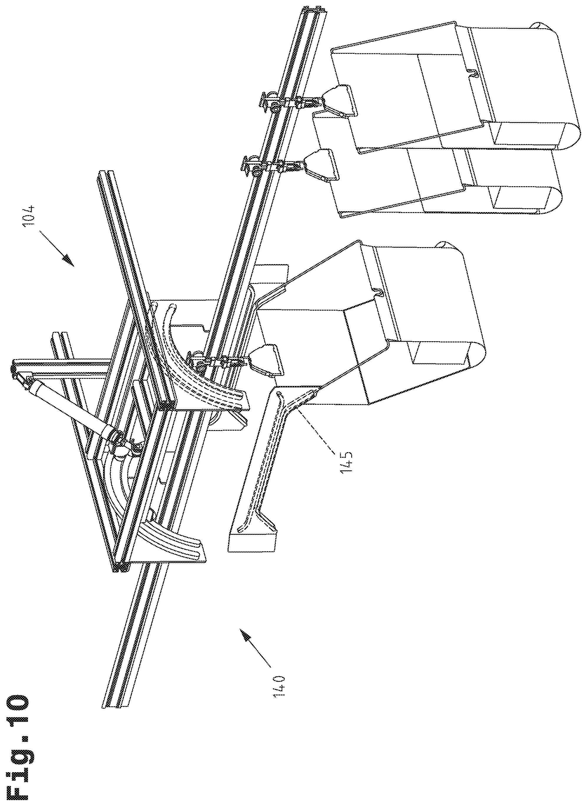 Patent US12479666 Figure 18 – Transport carrier system and overhead conveyor device comprising transport carriers for transporting suspended goods