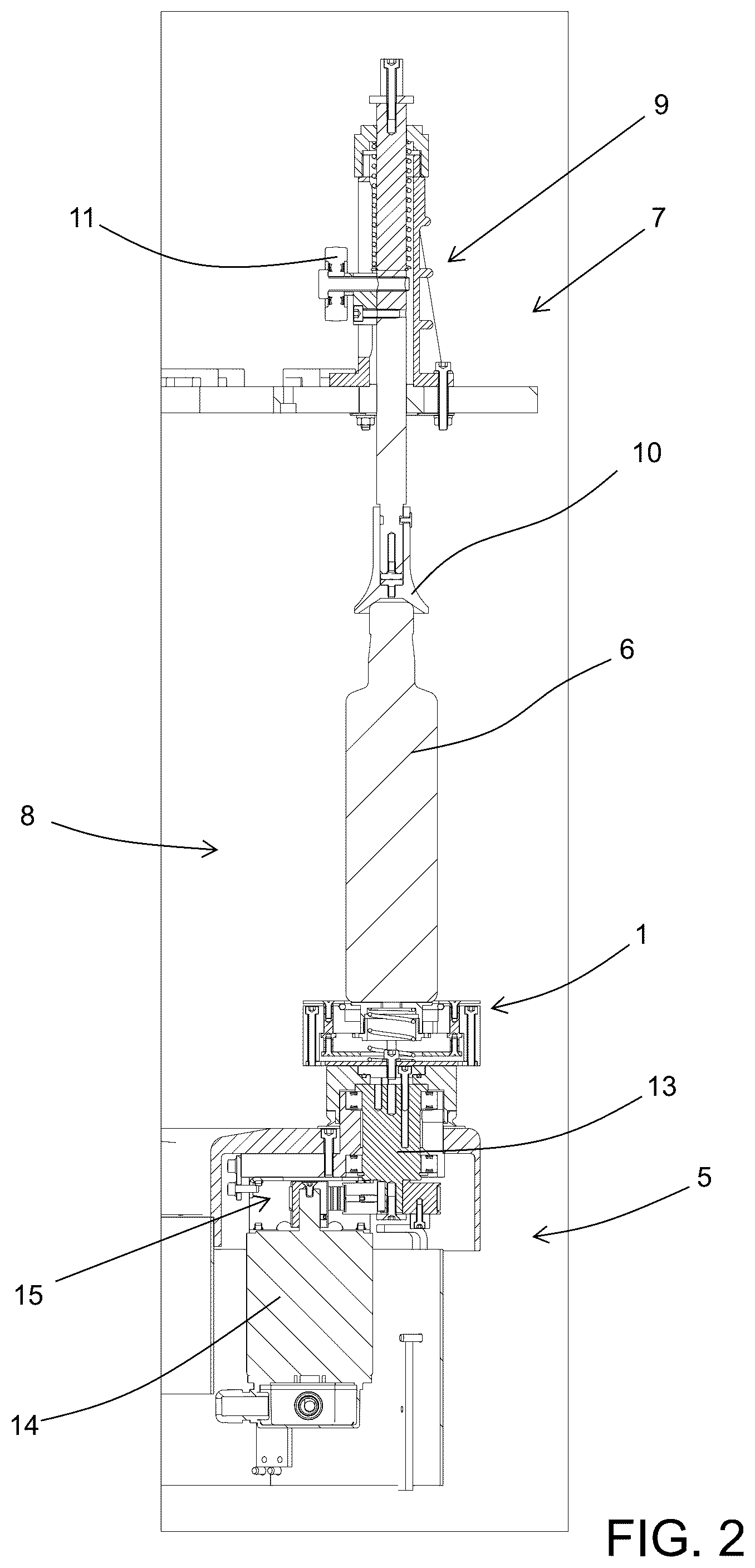 Patent US12479668 Figure 2 – Support plate for a carrousel machine and carrousel machine comprising it