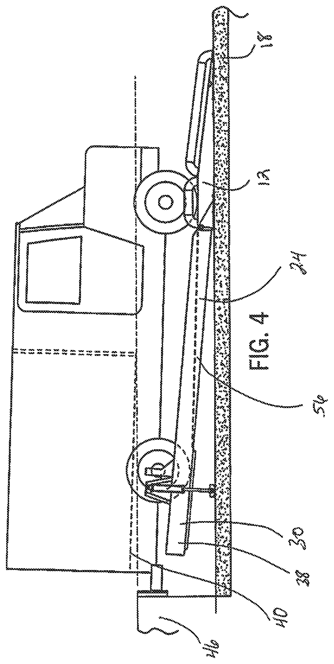 Patent US12479676 Figure 3 – Vehicle leveler with improved drainage
