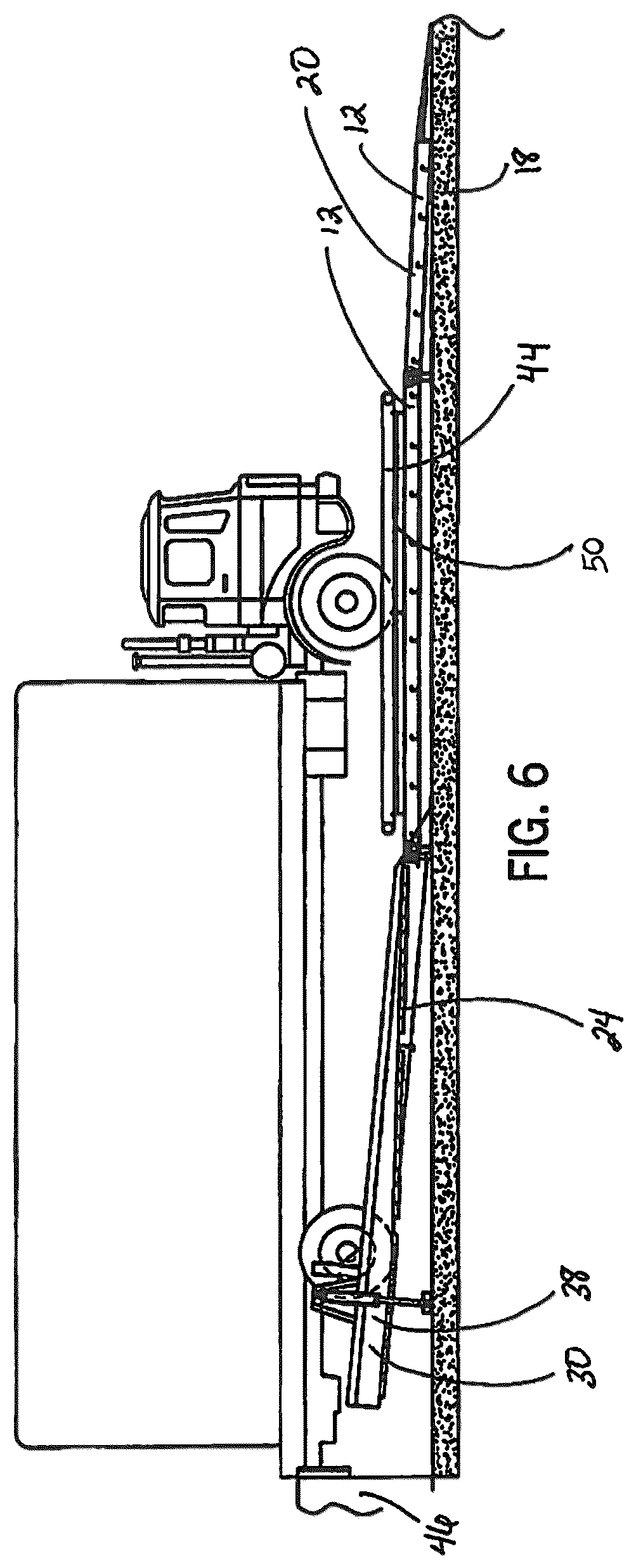 Patent US12479676 Figure 5 – Vehicle leveler with improved drainage