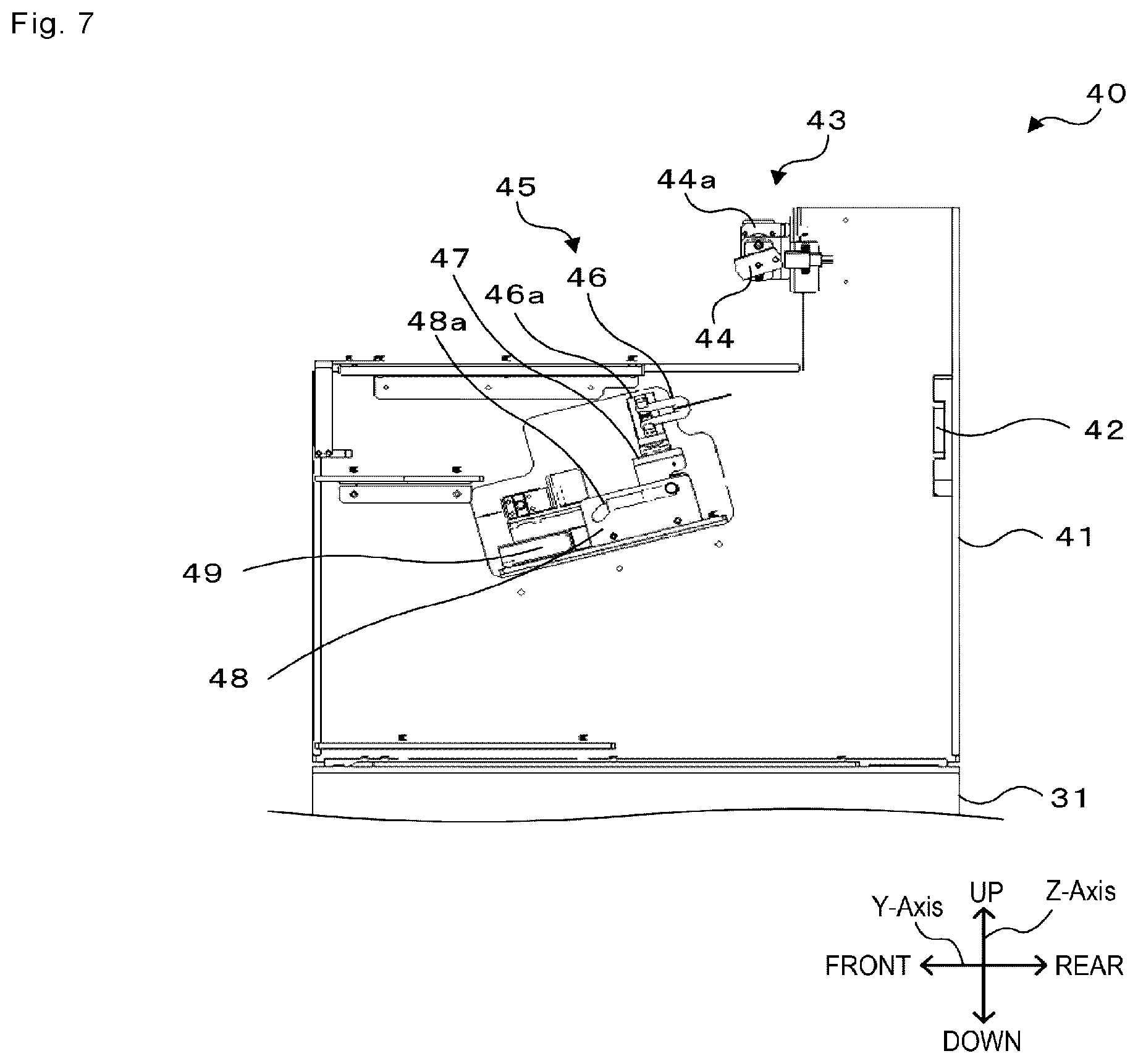 Patent US12479683 Figure 6 – Reel attaching/detaching device and feeder preparation system