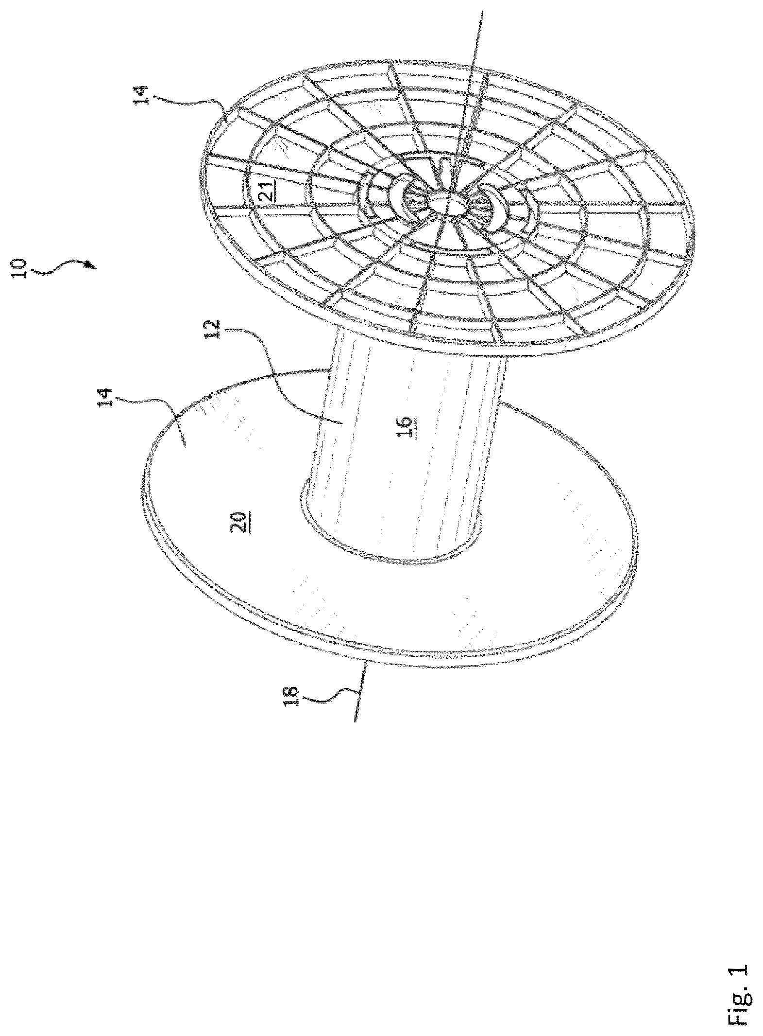 Patent US12479689 Figure 1 – Sliding lock for break-down spool