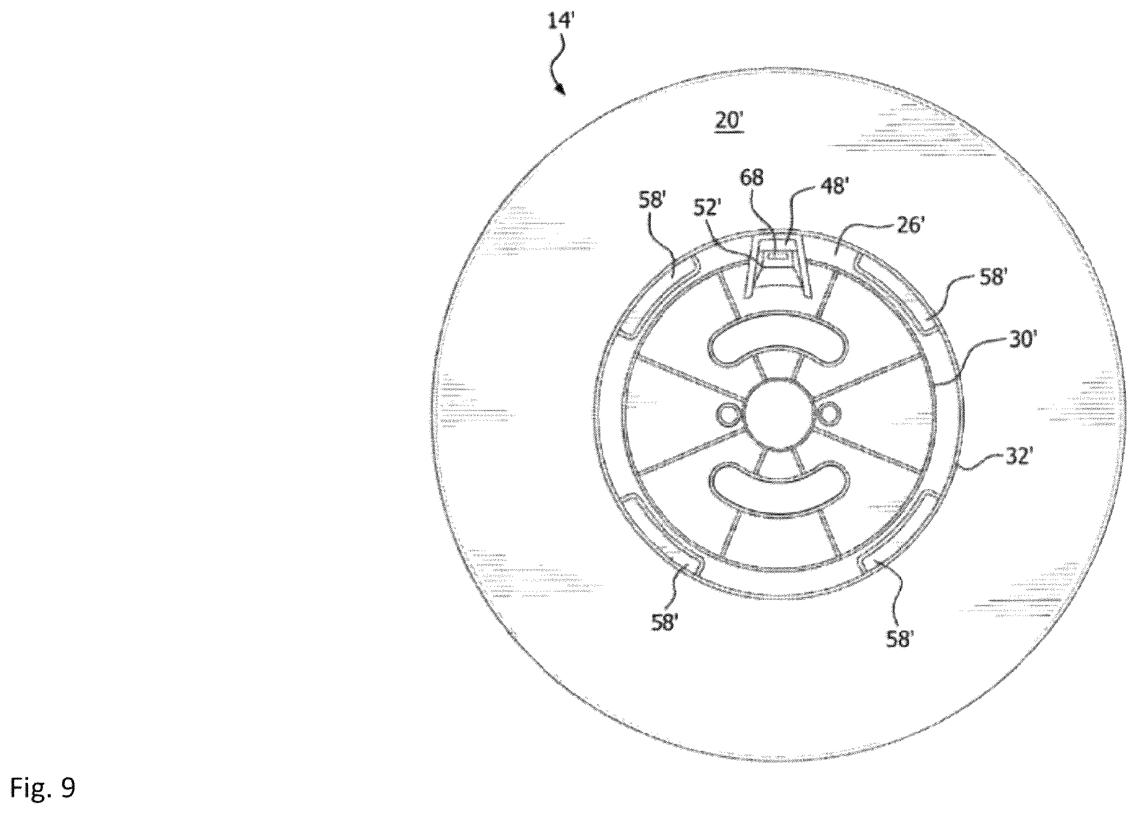 Patent US12479689 Figure 10 – Sliding lock for break-down spool
