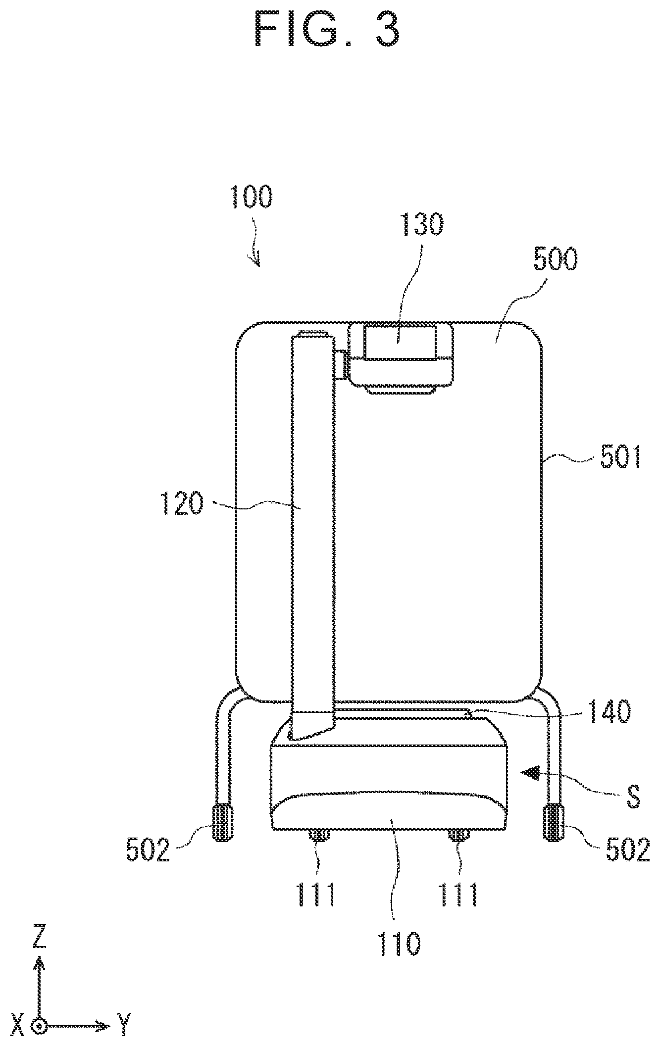 Patent US12479705 Figure 3 – Transport robot