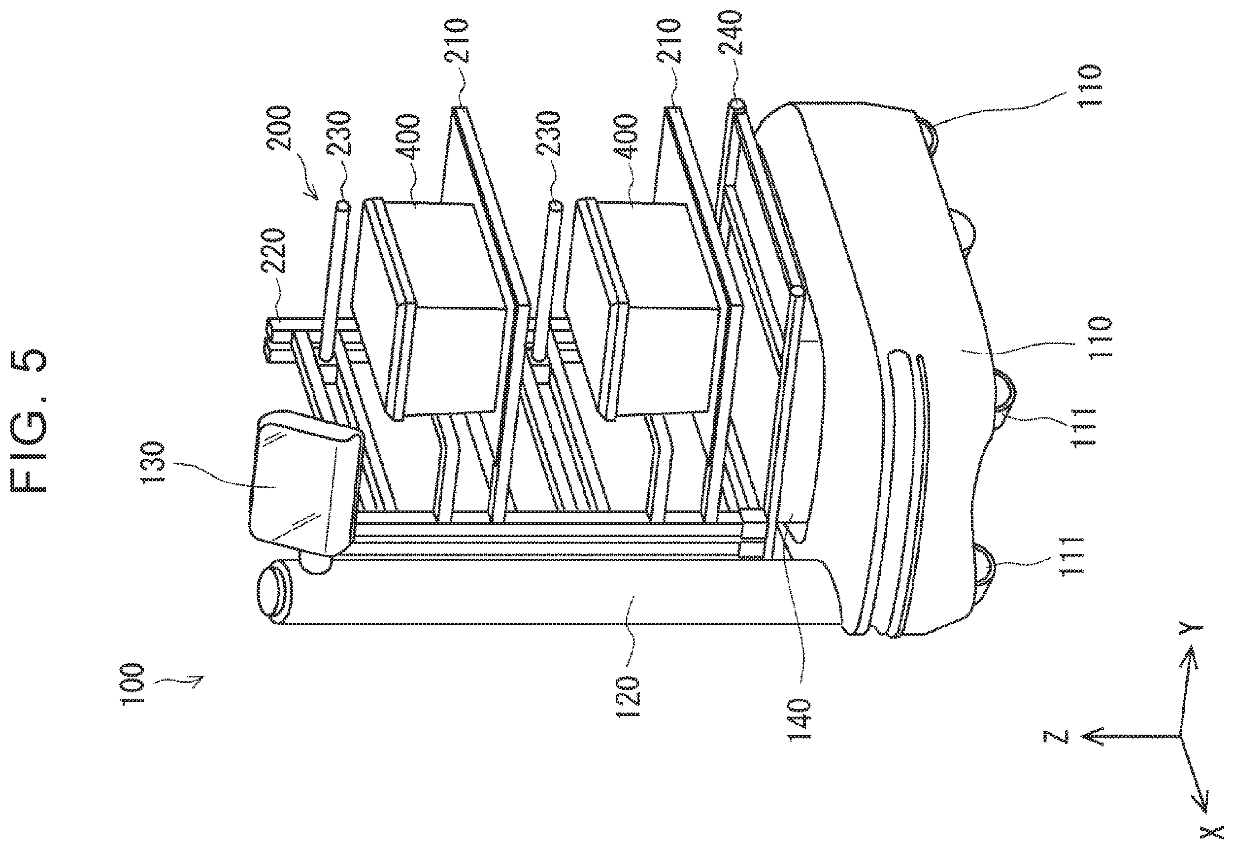 Patent US12479705 Figure 5 – Transport robot