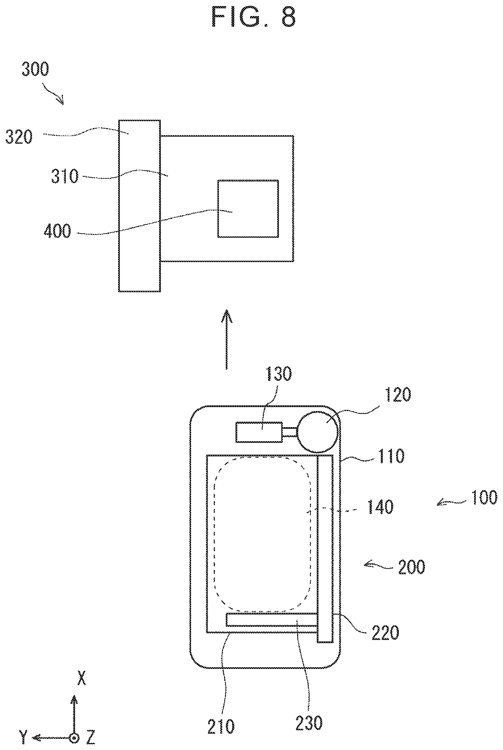 Patent US12479705 Figure 8 – Transport robot