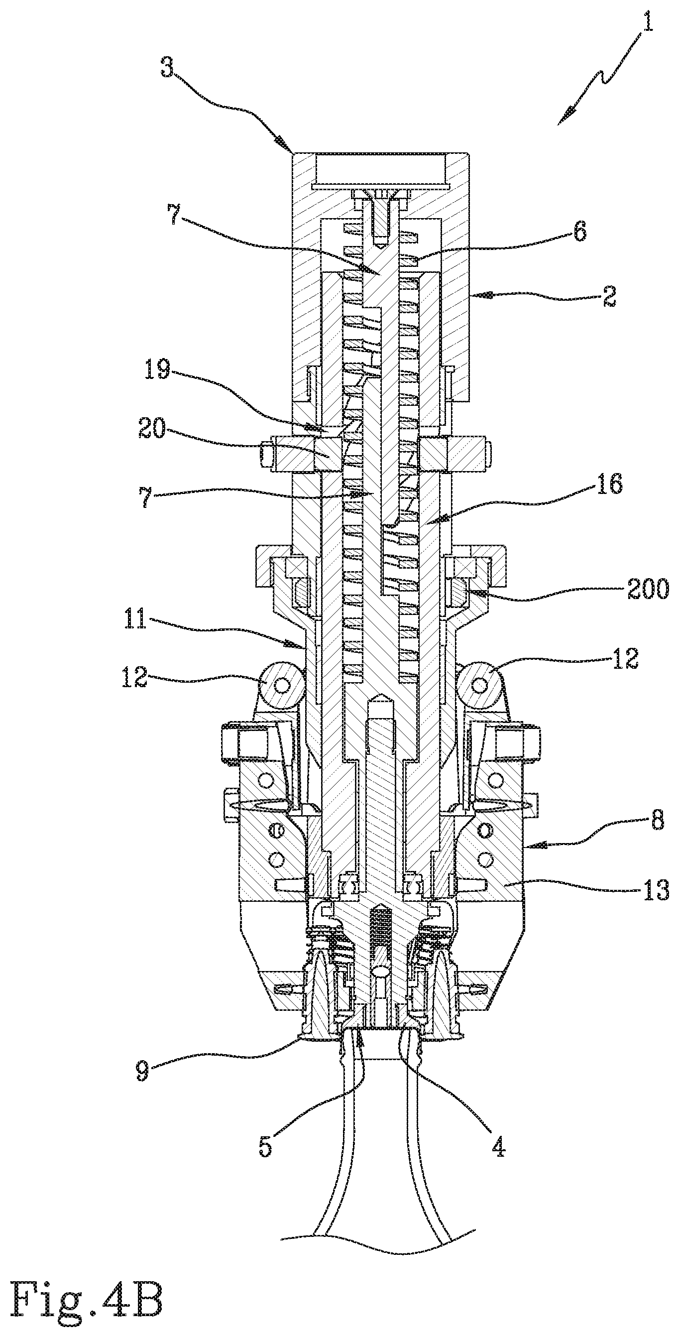 Patent US12479710 Figure 8 – Capping head for a capping machine, capping method and cap