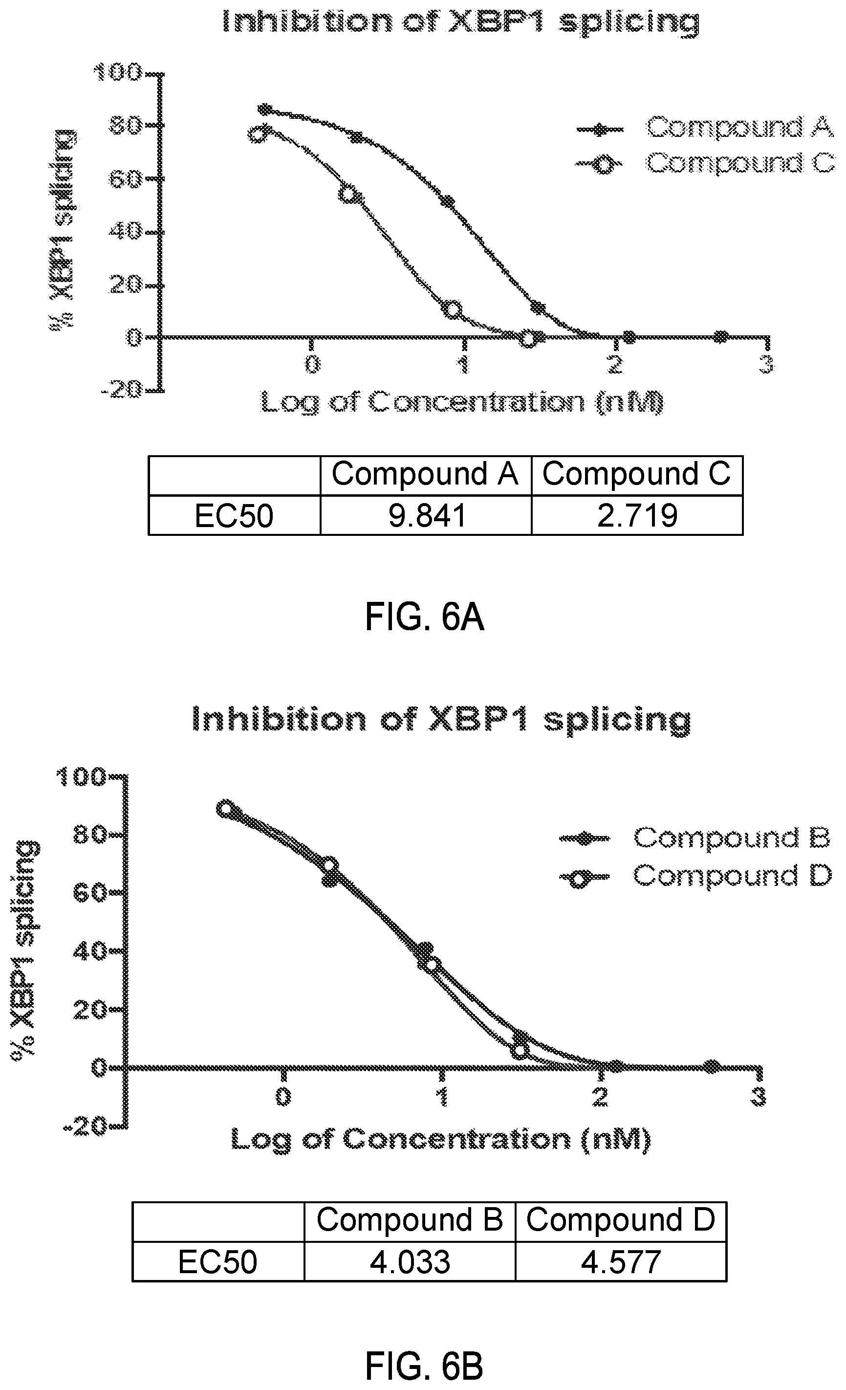 Patent US12479818 Figure 6 – Treatment of fibrosis with IRE1 small molecule inhibitors