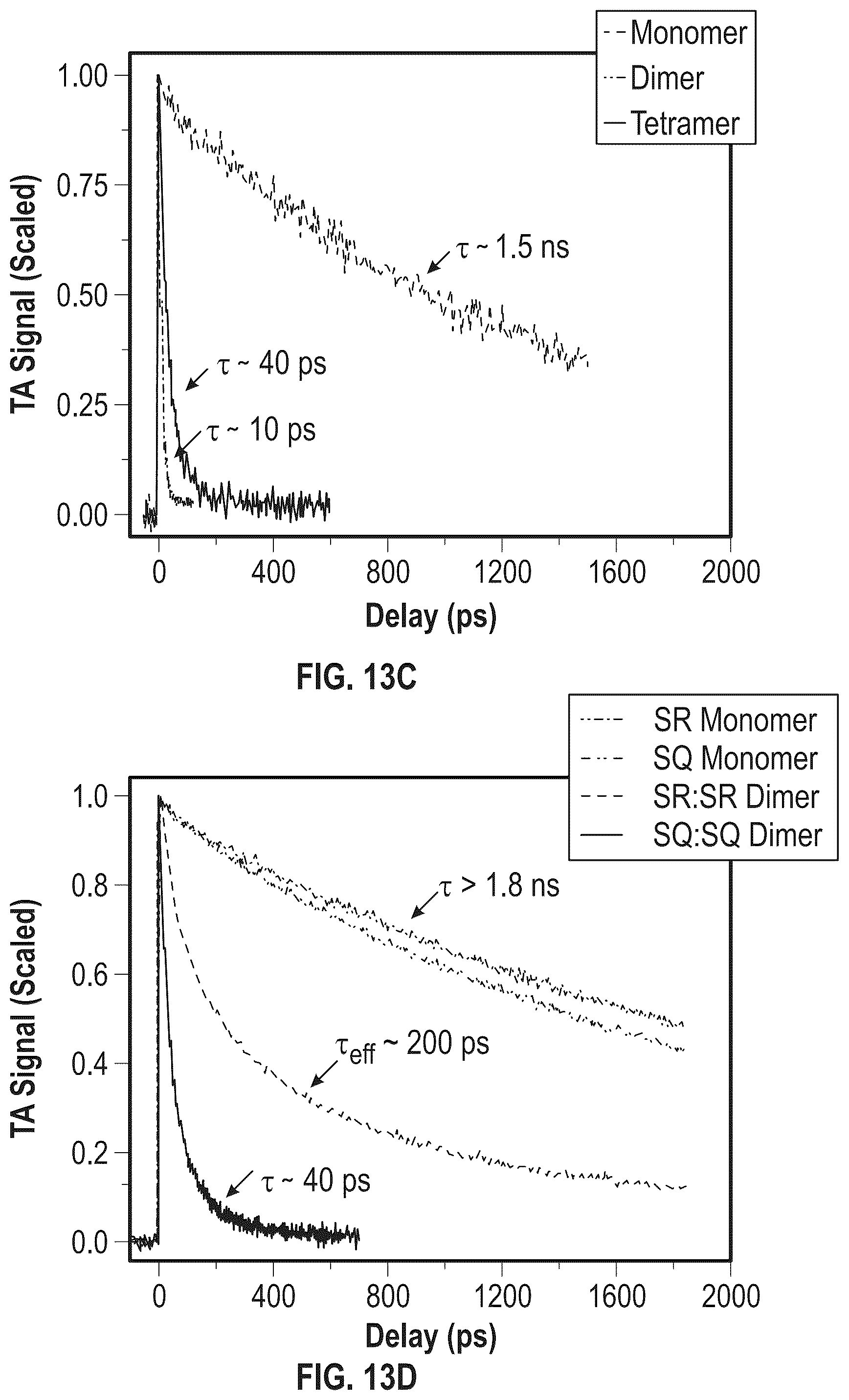 Patent US12479998 Figure 18 – Dyes in dye aggregate systems—engineering J, K, and dye packing