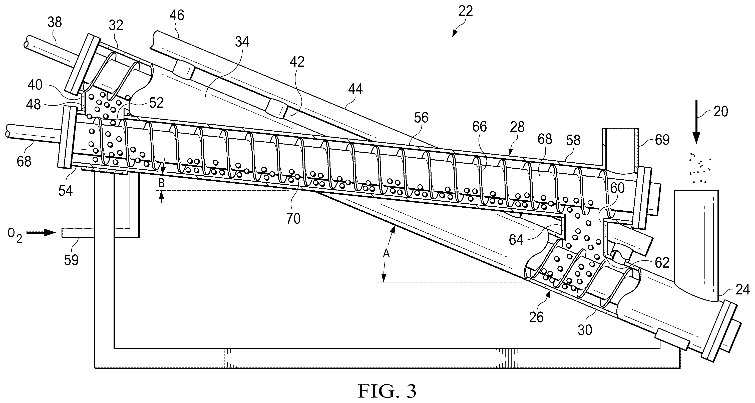 Patent US12480055 Figure 3 – Pyrolysis reactor system and method