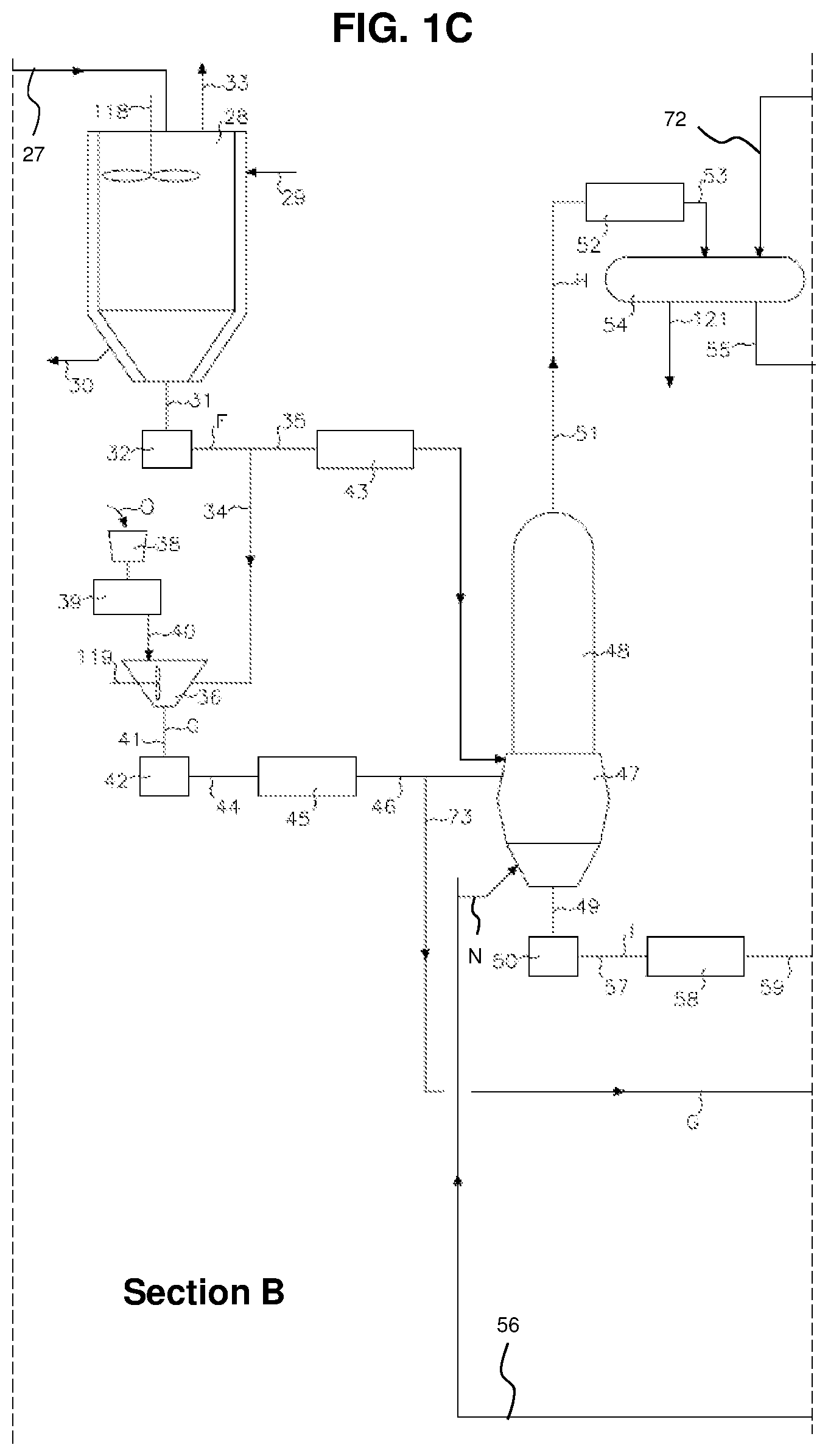 Patent US12480057 Figure 3 – Enhanced distillate oil recovery from thermal processing and catalytic cracking of biomass slurry