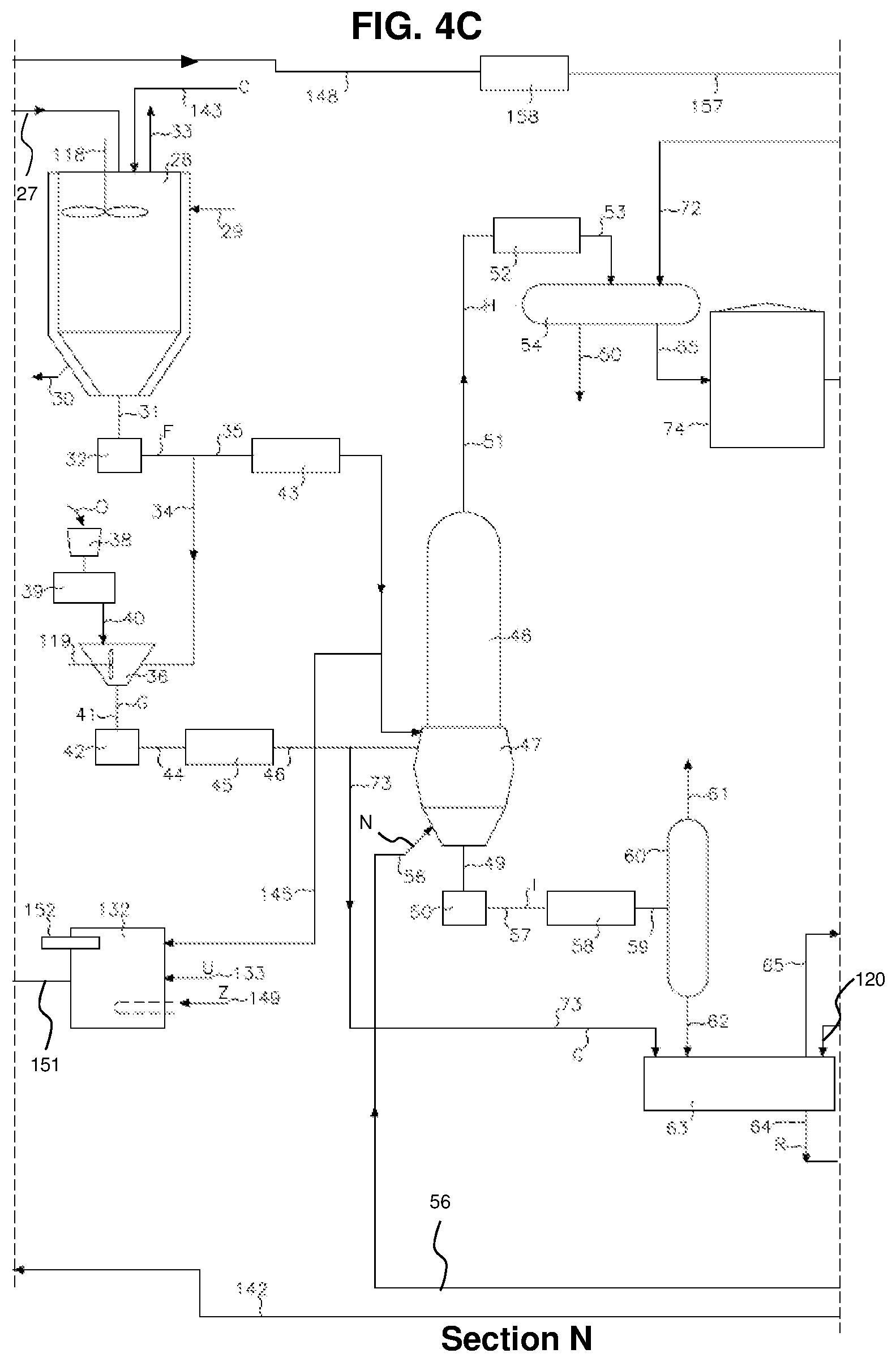 Patent US12480057 Figure 18 – Enhanced distillate oil recovery from thermal processing and catalytic cracking of biomass slurry