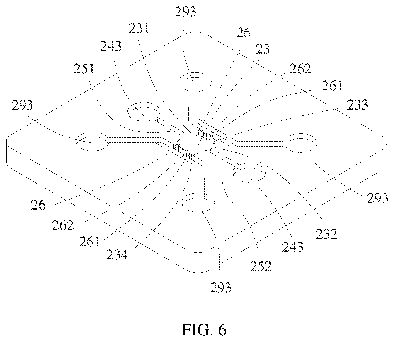 Patent US12480078 Figure 6 – 3D multi-organ co-culture chip