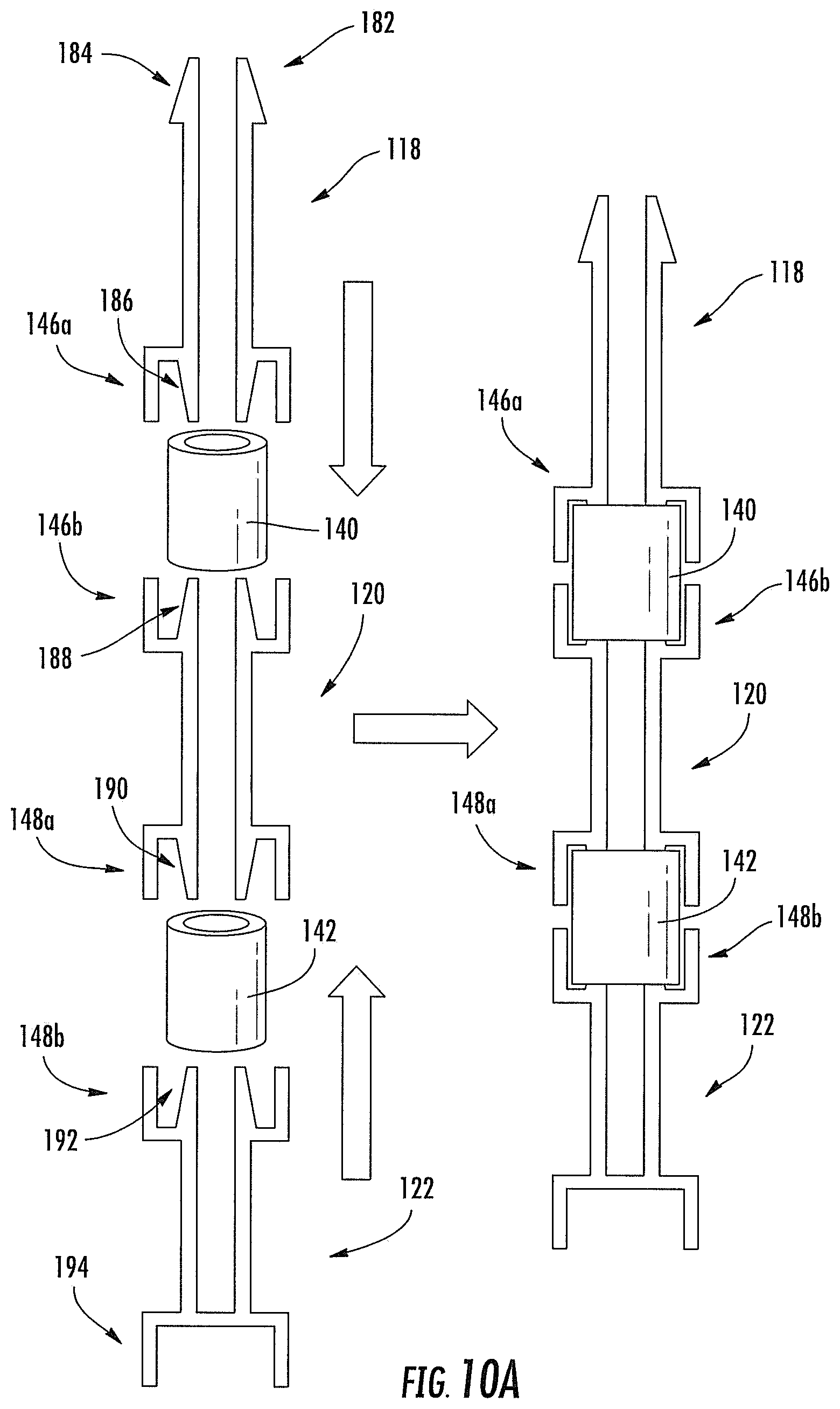 Patent US12480082 Figure 9 – Cell culture apparatuses with manifolds including column structures