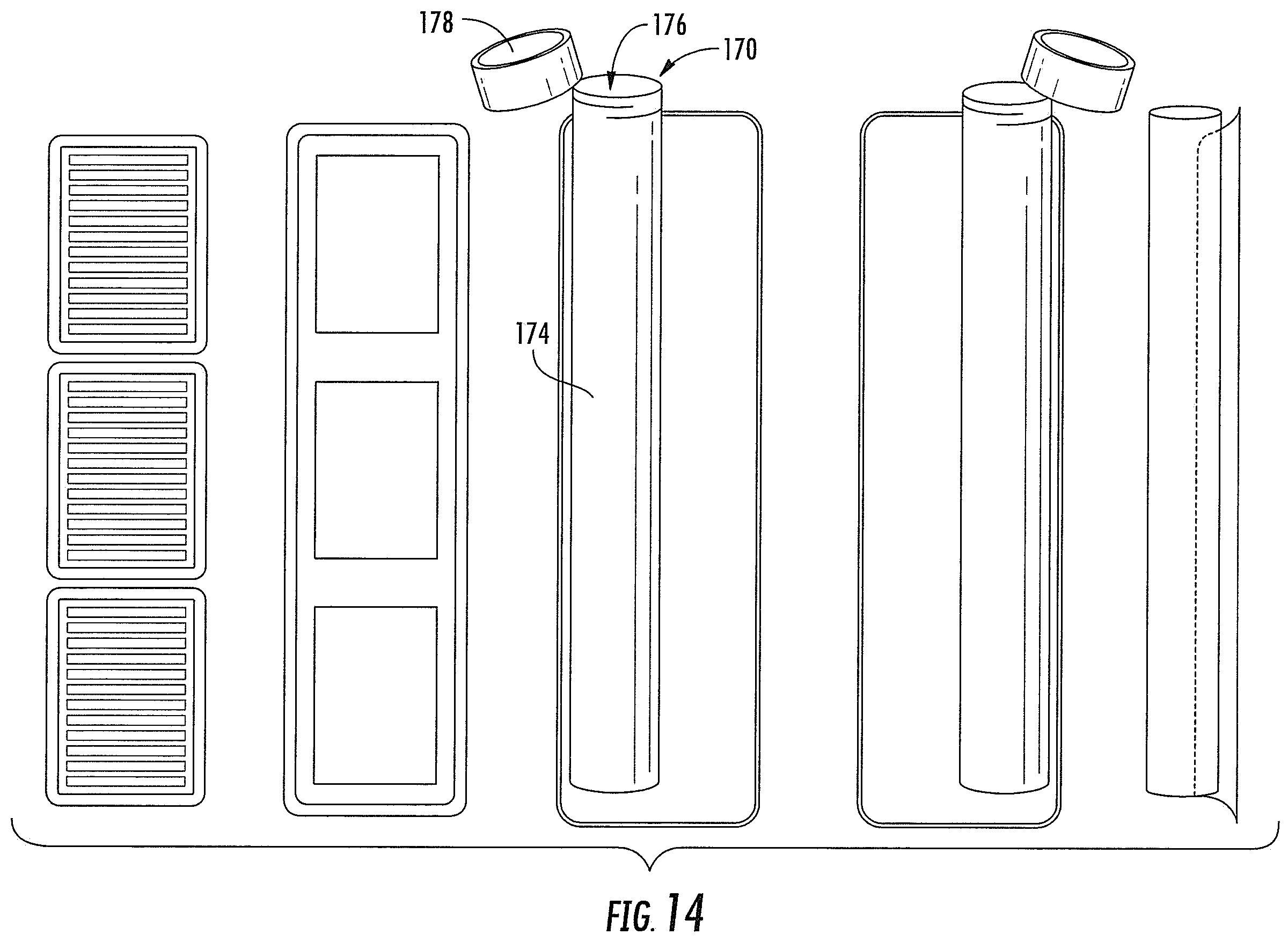 Patent US12480082 Figure 12 – Cell culture apparatuses with manifolds including column structures